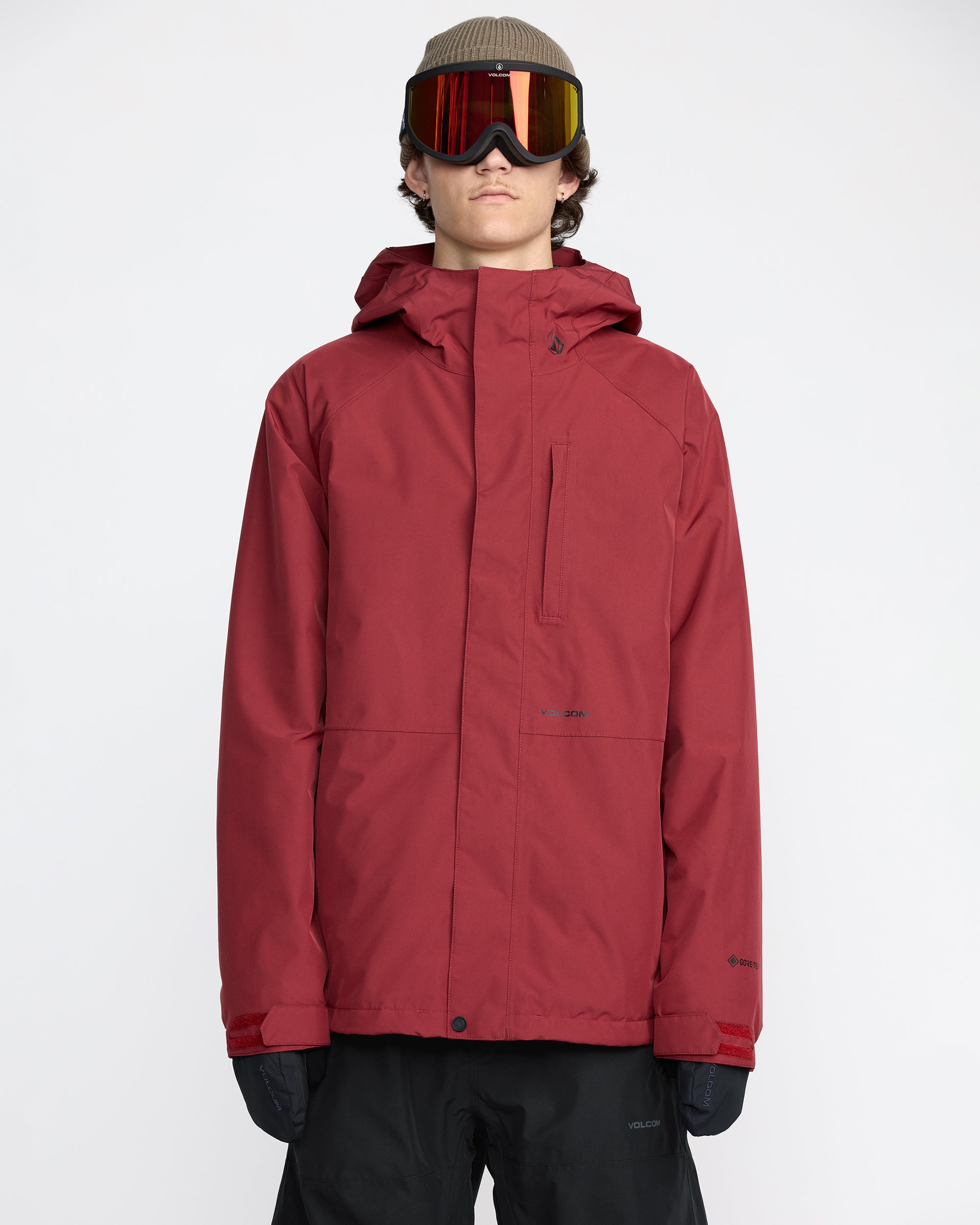 Dua Insulated Gore-Tex Jacket - Burnt Red - Men - Volcom EU