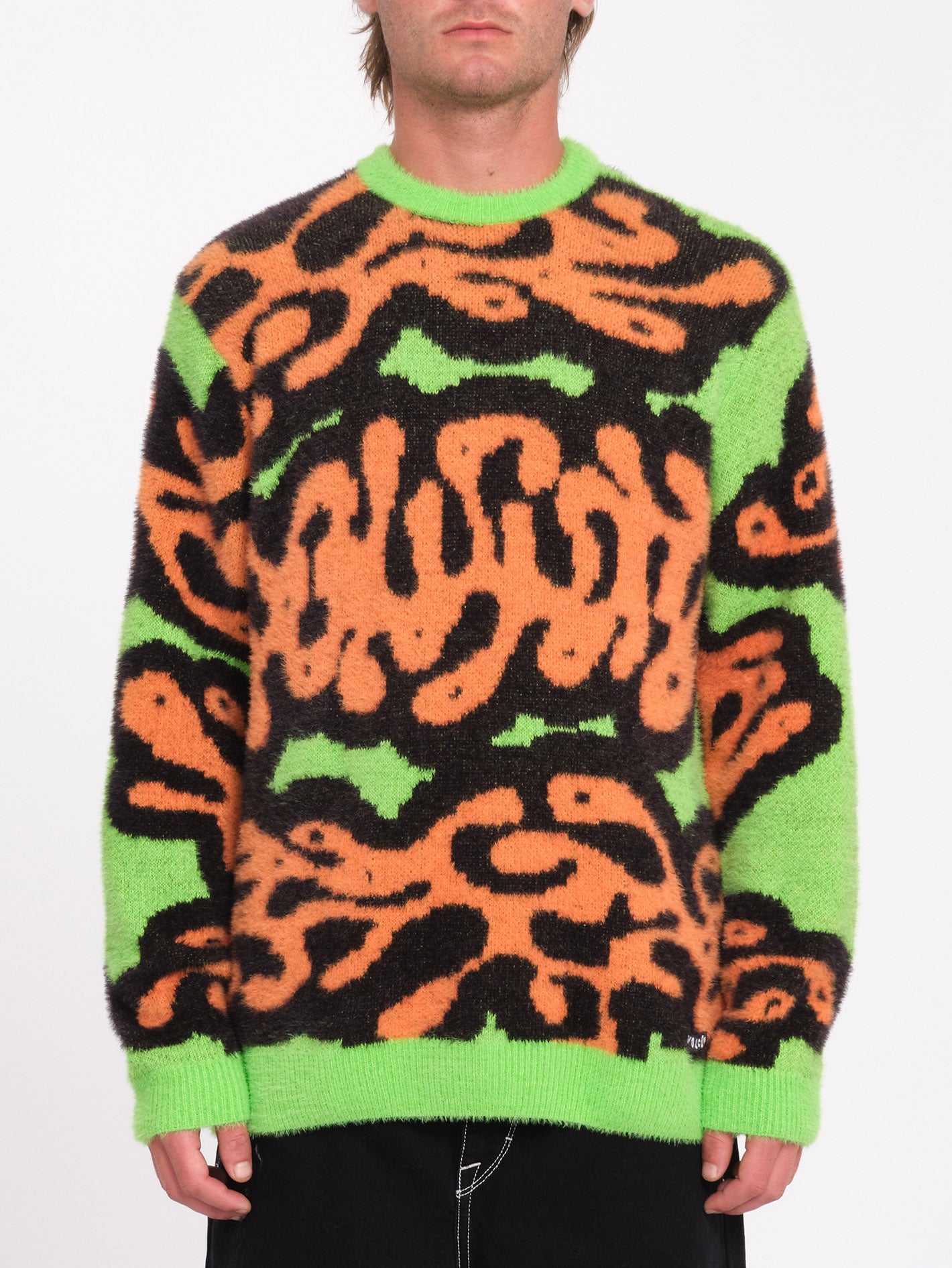 Zephyr Sweater - Electric Green - Men - Volcom EU – Volcom Europe