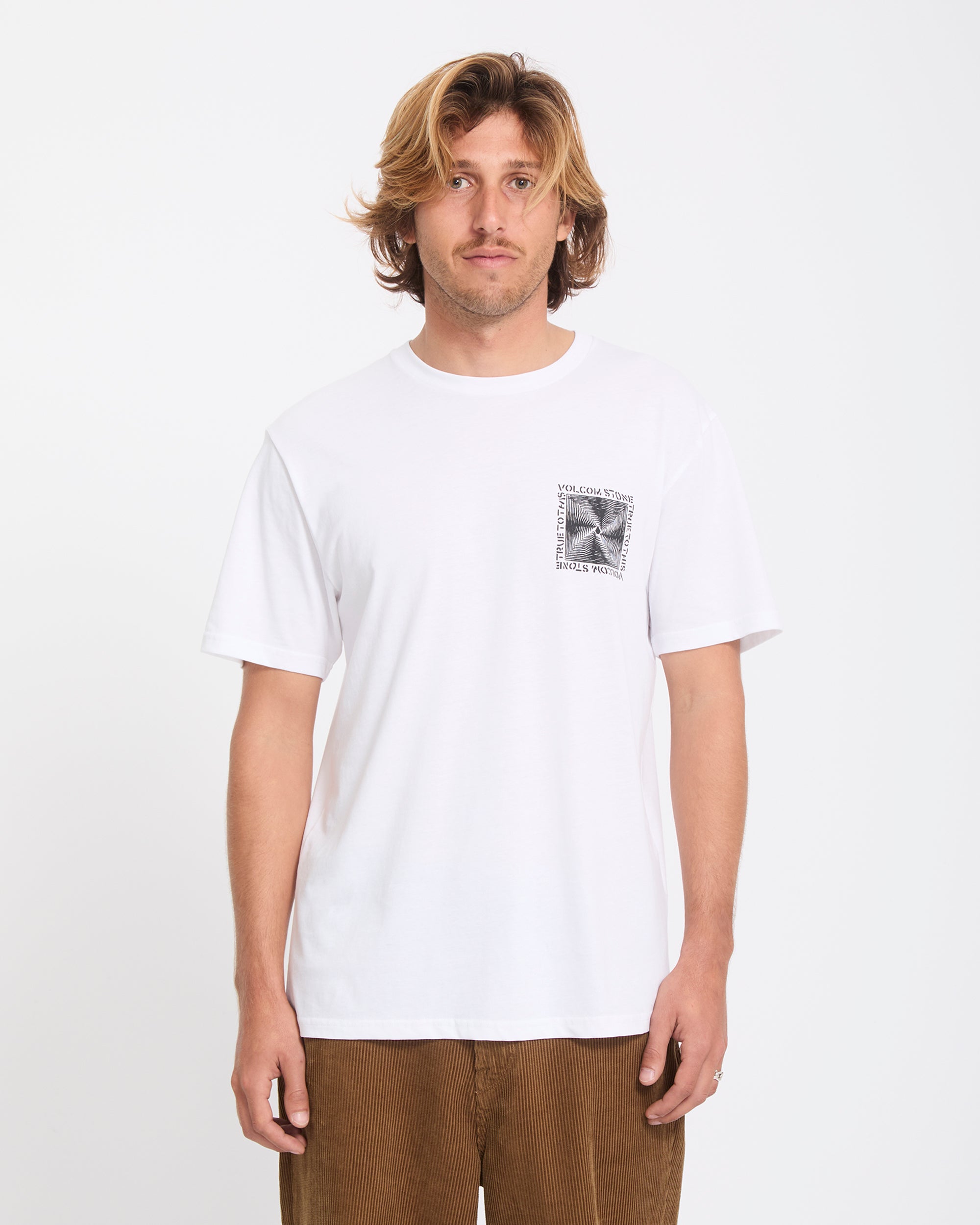 Voidstone T-Shirt - White - Men - Volcom EU – Volcom Europe