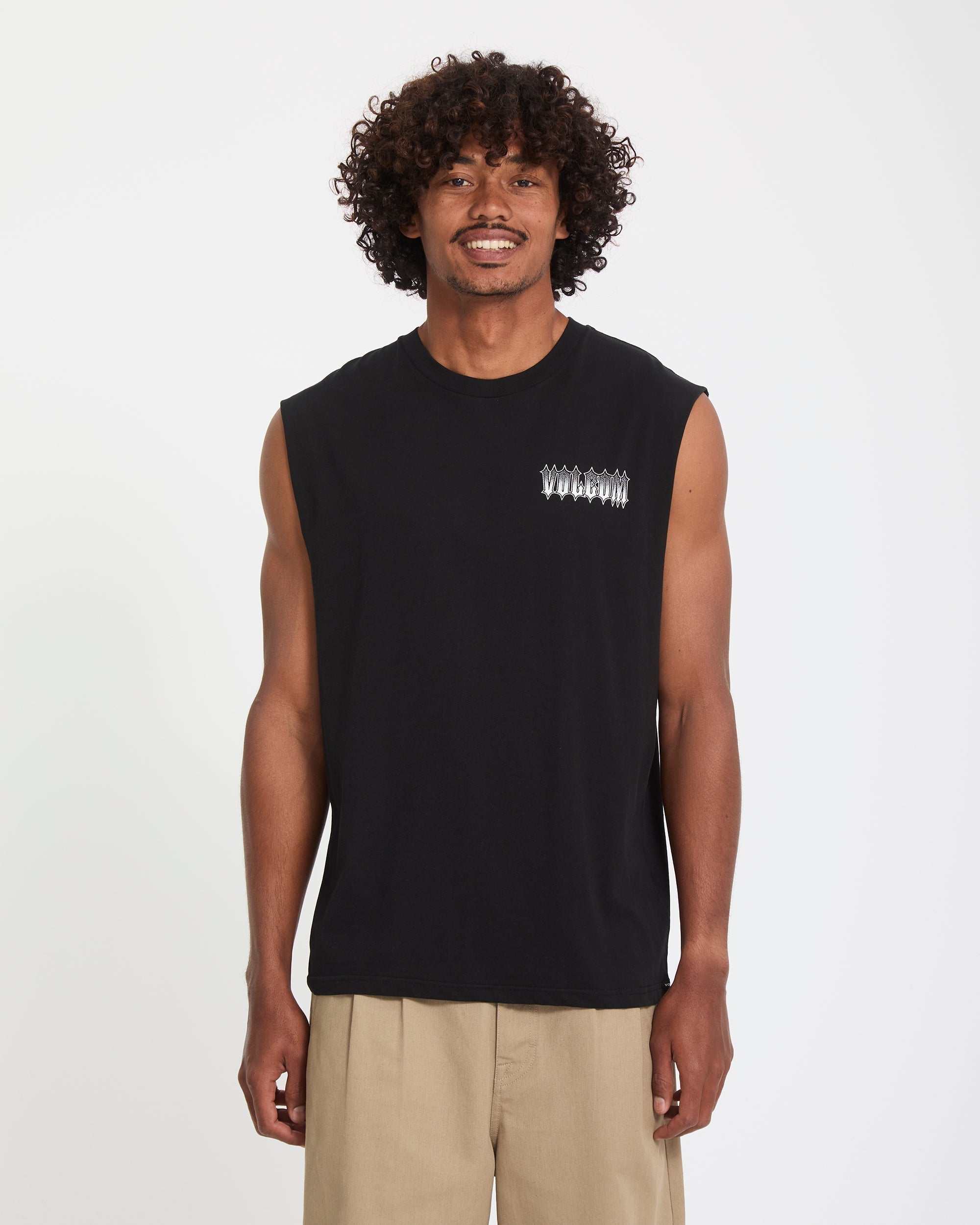 トップス At Last TANK TOP Gamma Doom Tank Top - Black - Men - Volcom EU – Volcom Europe