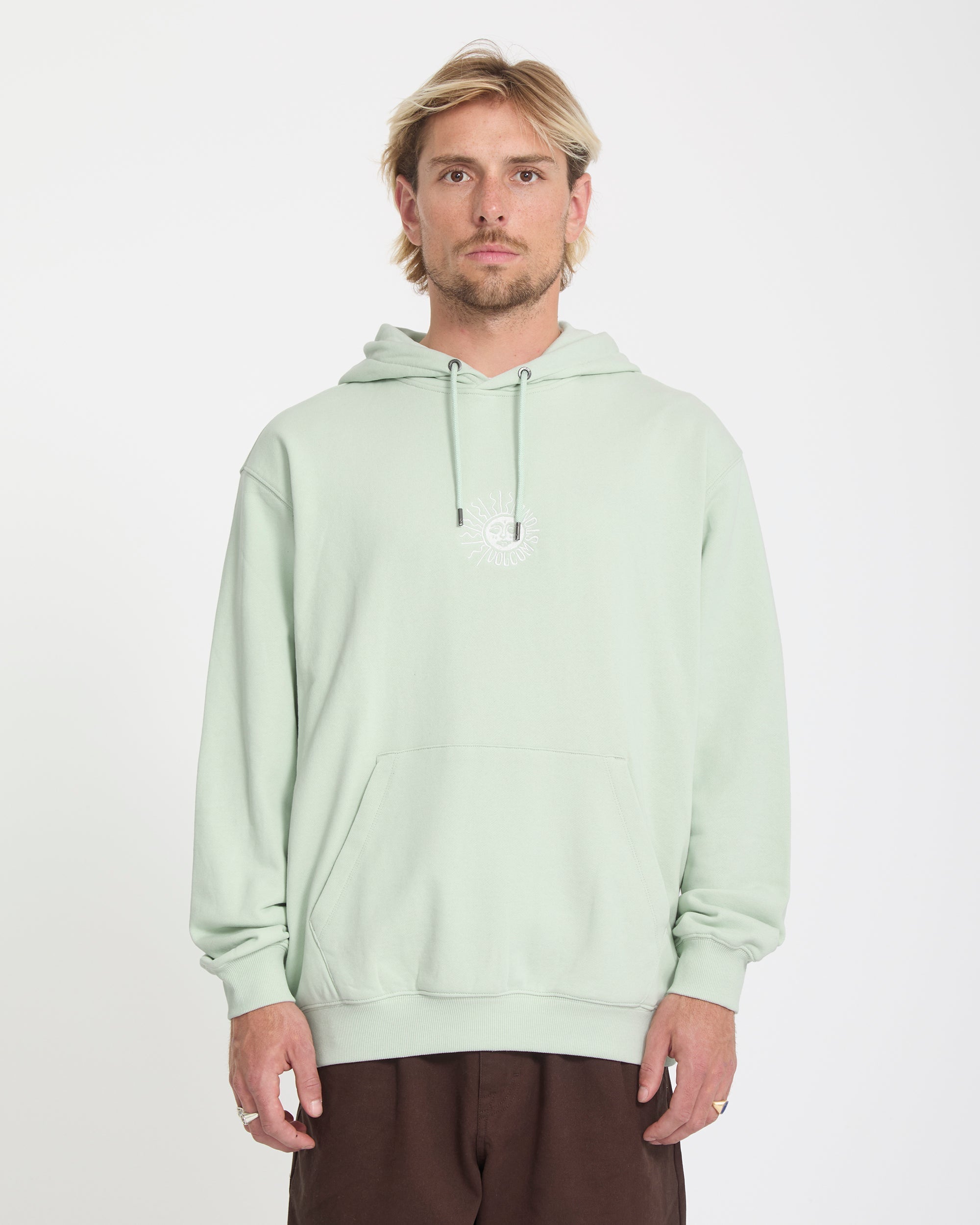 Handerry Hoodie - Pale Aqua - Men - Volcom EU – Volcom Europe