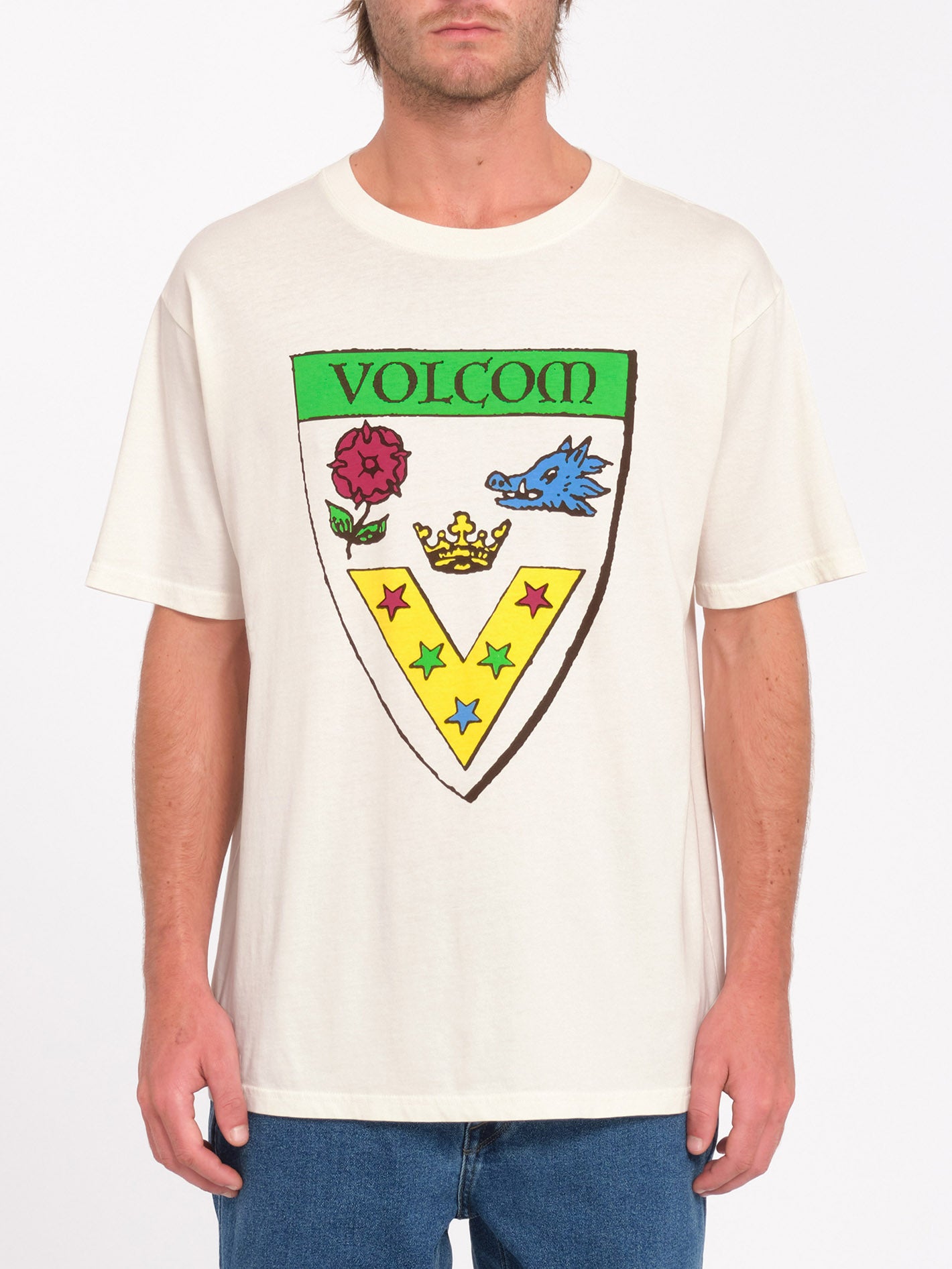 Fergadelic T-Shirt - Off White - Men - Volcom EU – Volcom Europe