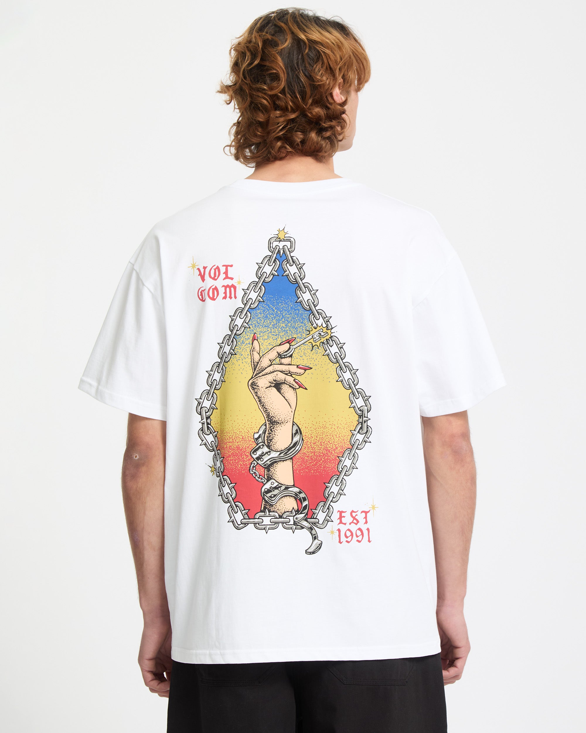 Daniel Shepard Unlocked T-Shirt - White - Men - Volcom EU – Volcom