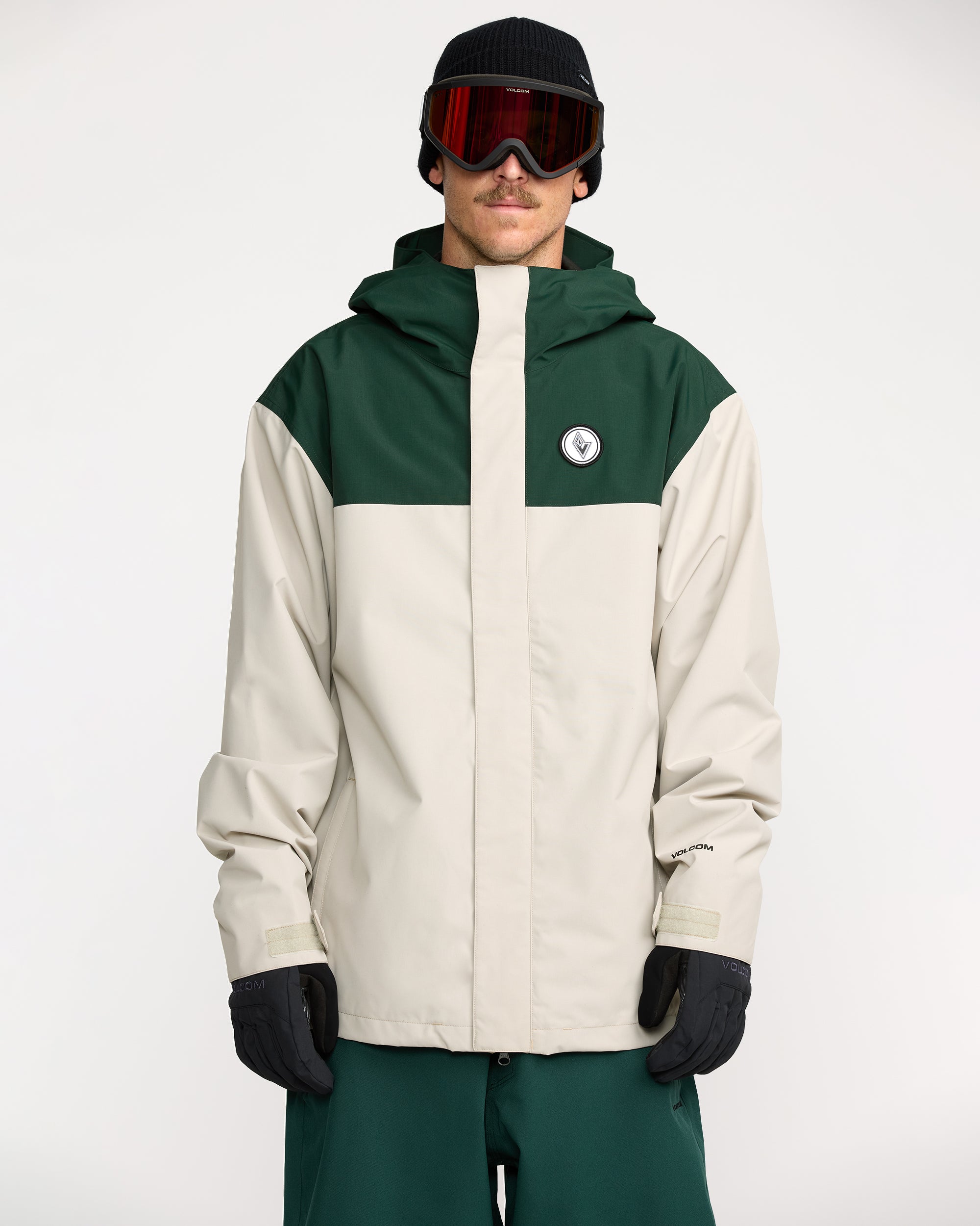Buckthreeeighty Jacket - Stone - Men - Volcom EU – Volcom Europe