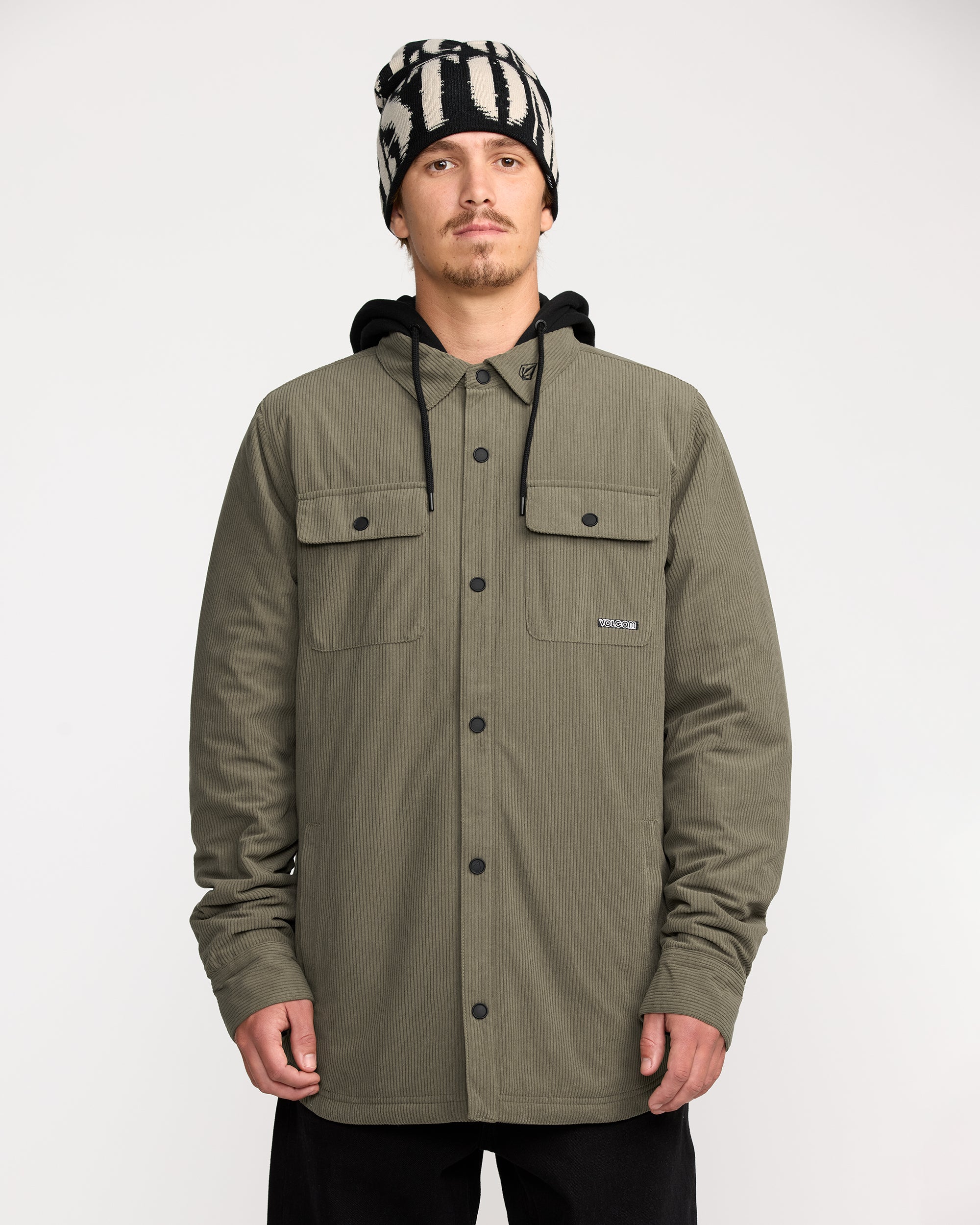 Kenson Insulated Flannel Jacket - Military - Men - Volcom EU