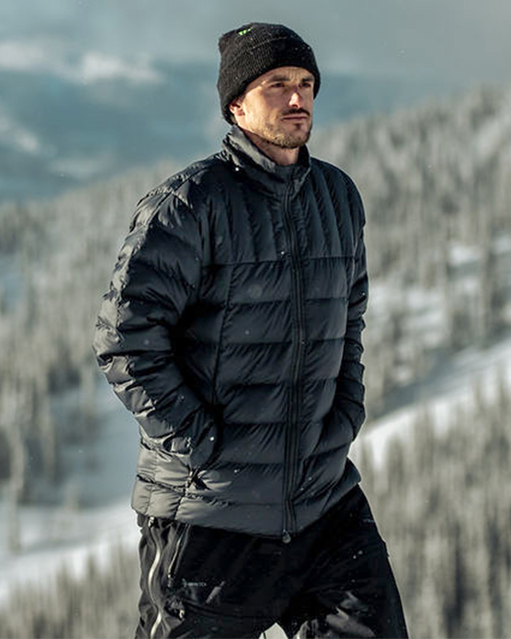 Puff Puff Jacket Black Men Volcom EU Years Warranty