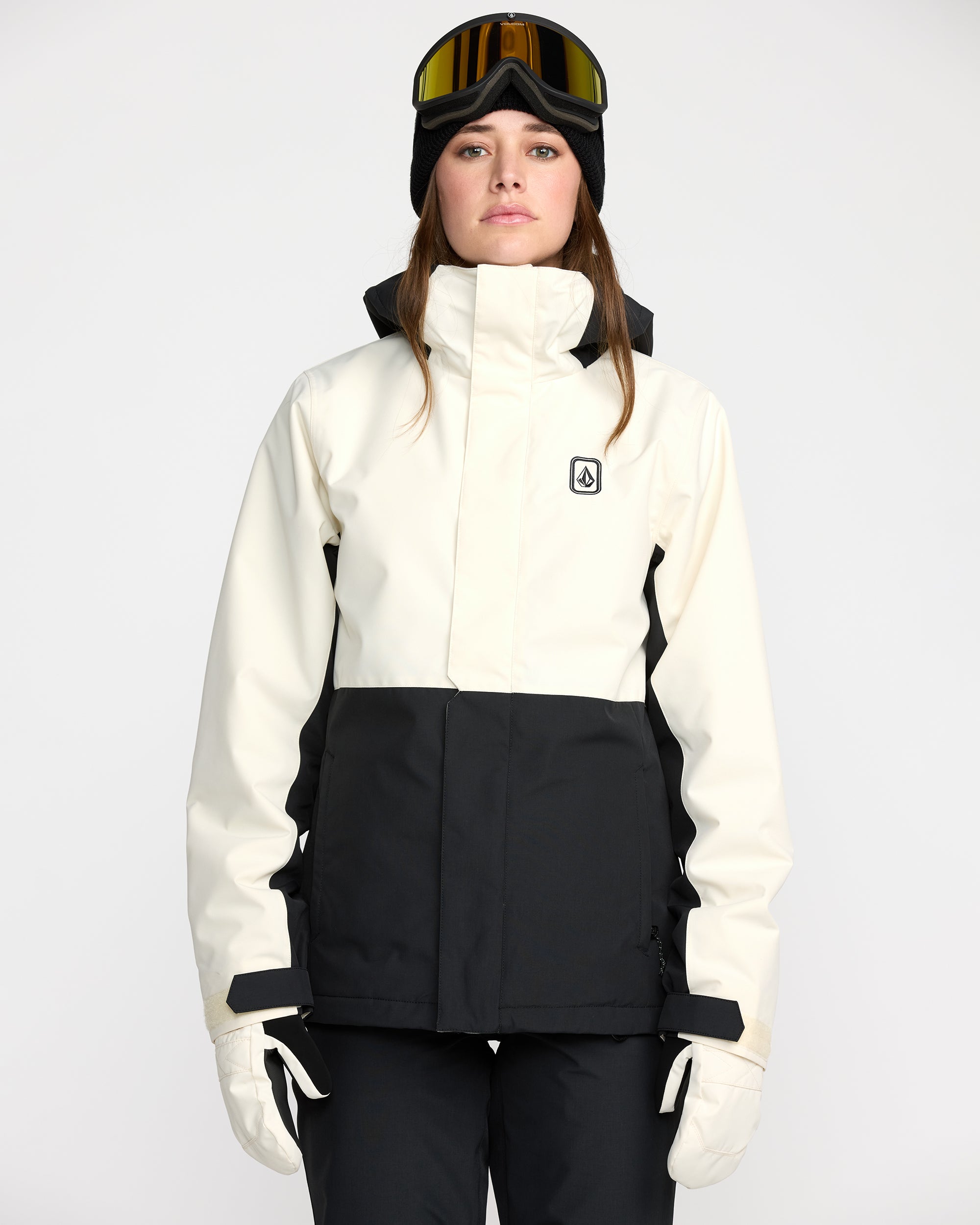 Bolt Insulated Jacket - Bone - Women - Volcom EU – Volcom Europe