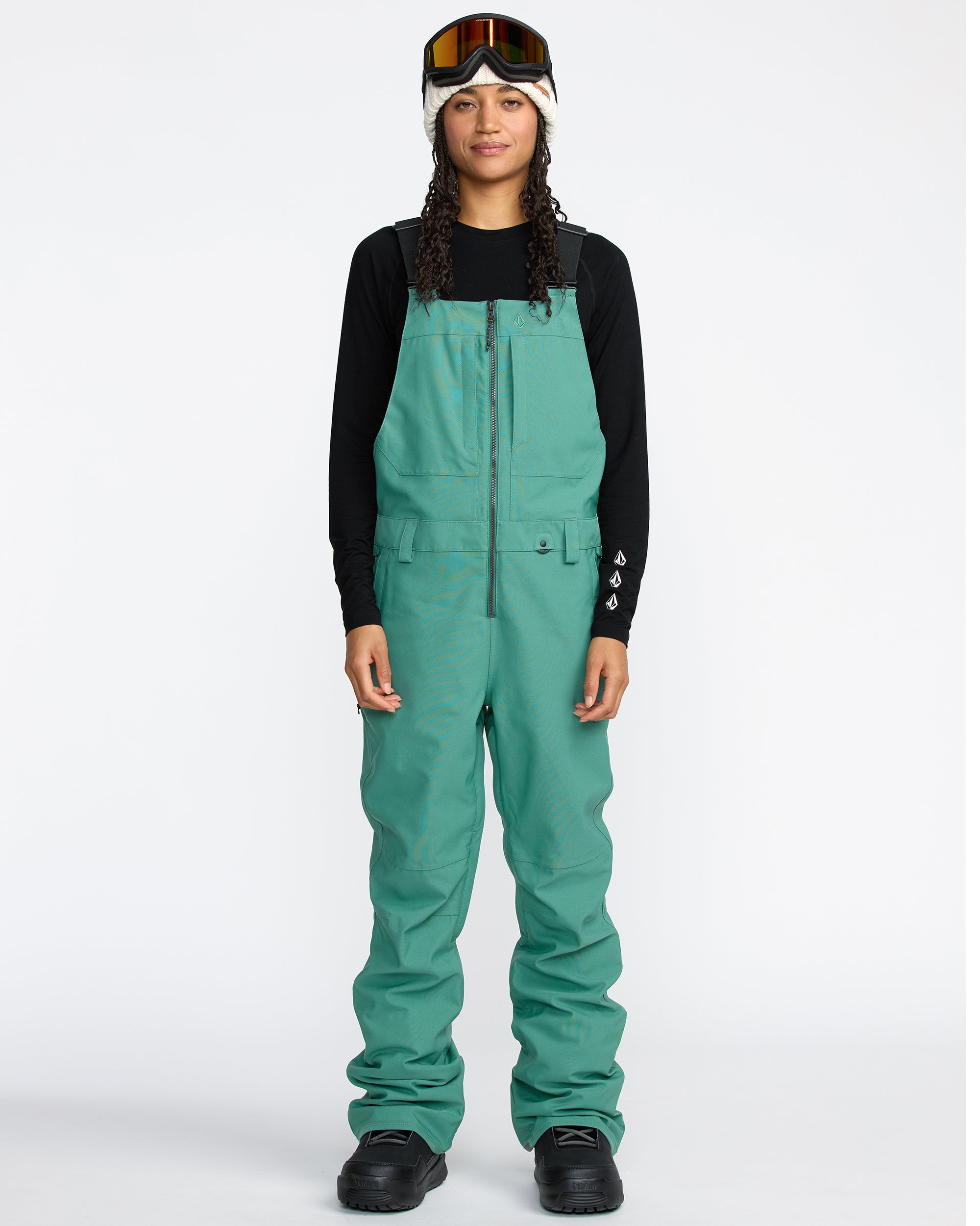 Swift Bib Overall - Spruce Green - Women - Volcom EU – Volcom Europe
