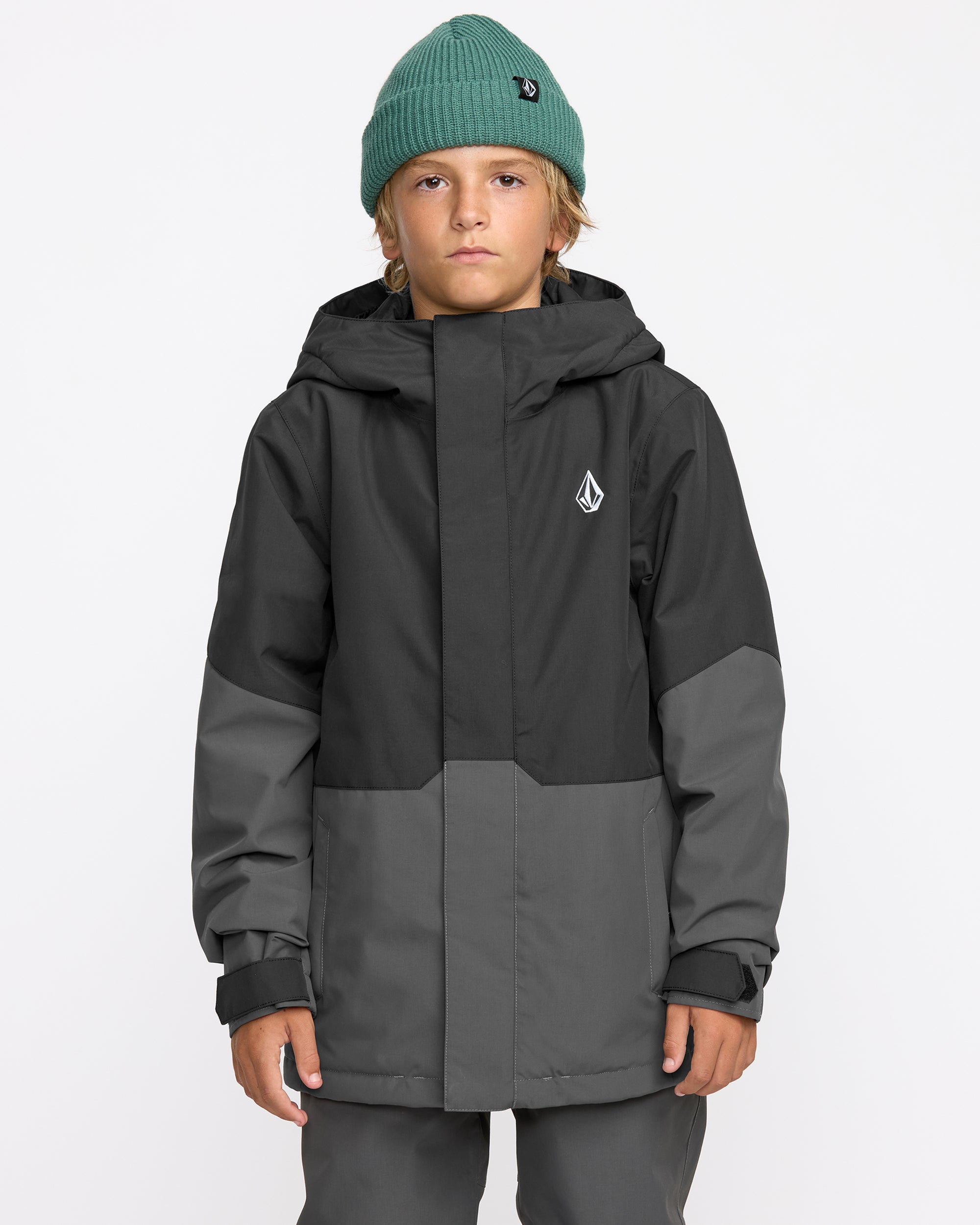 Vernon Insulated Jacket - Black - Kids - Volcom EU – Volcom Europe