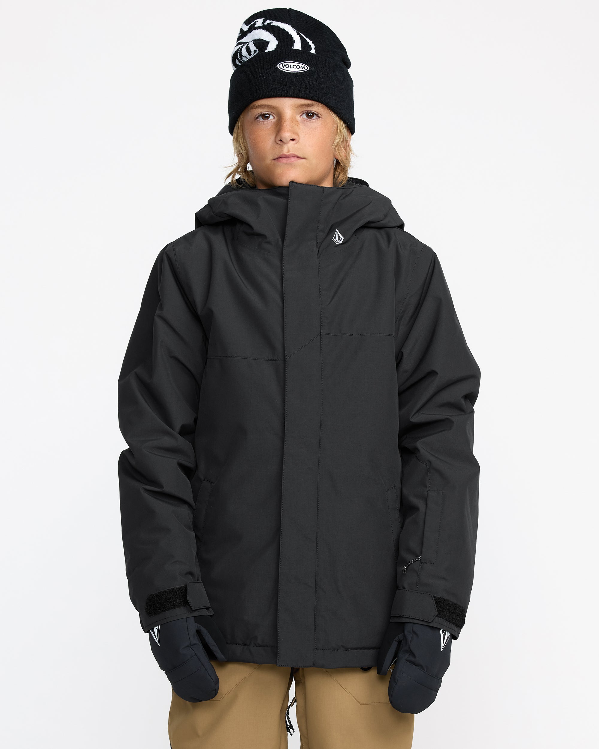 Stone.91 Insulated Jacket - Black - Kids - Volcom EU – Volcom Europe
