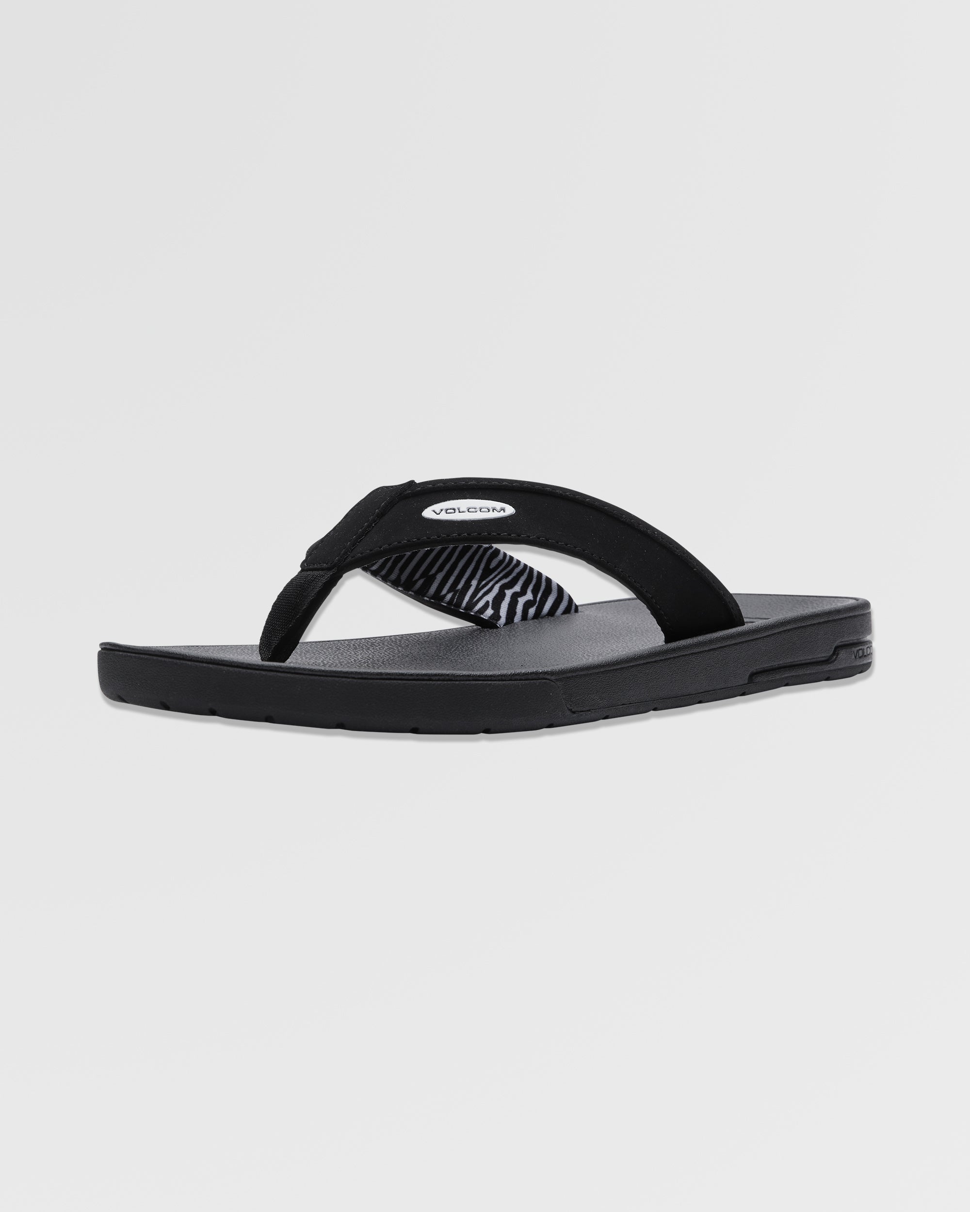 Jack Robinson Sandals - BLACK WHITE - Men - Volcom EU – Volcom Europe