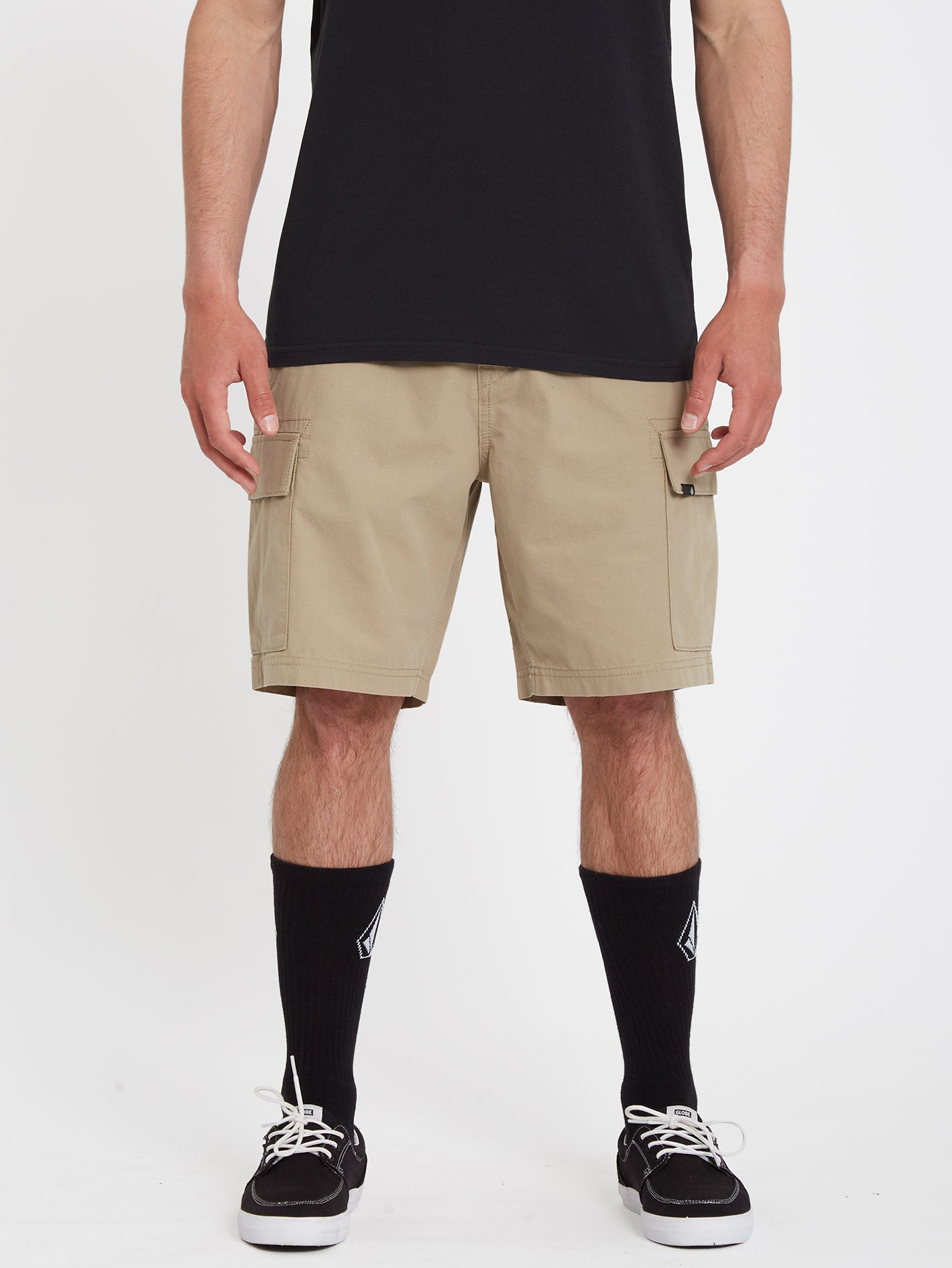 Volcom Grande Barracks Cargo 22 Wintermoss Korte broeken Volcom Grande Barracks Cargo 22 Wintermoss Korte broeken