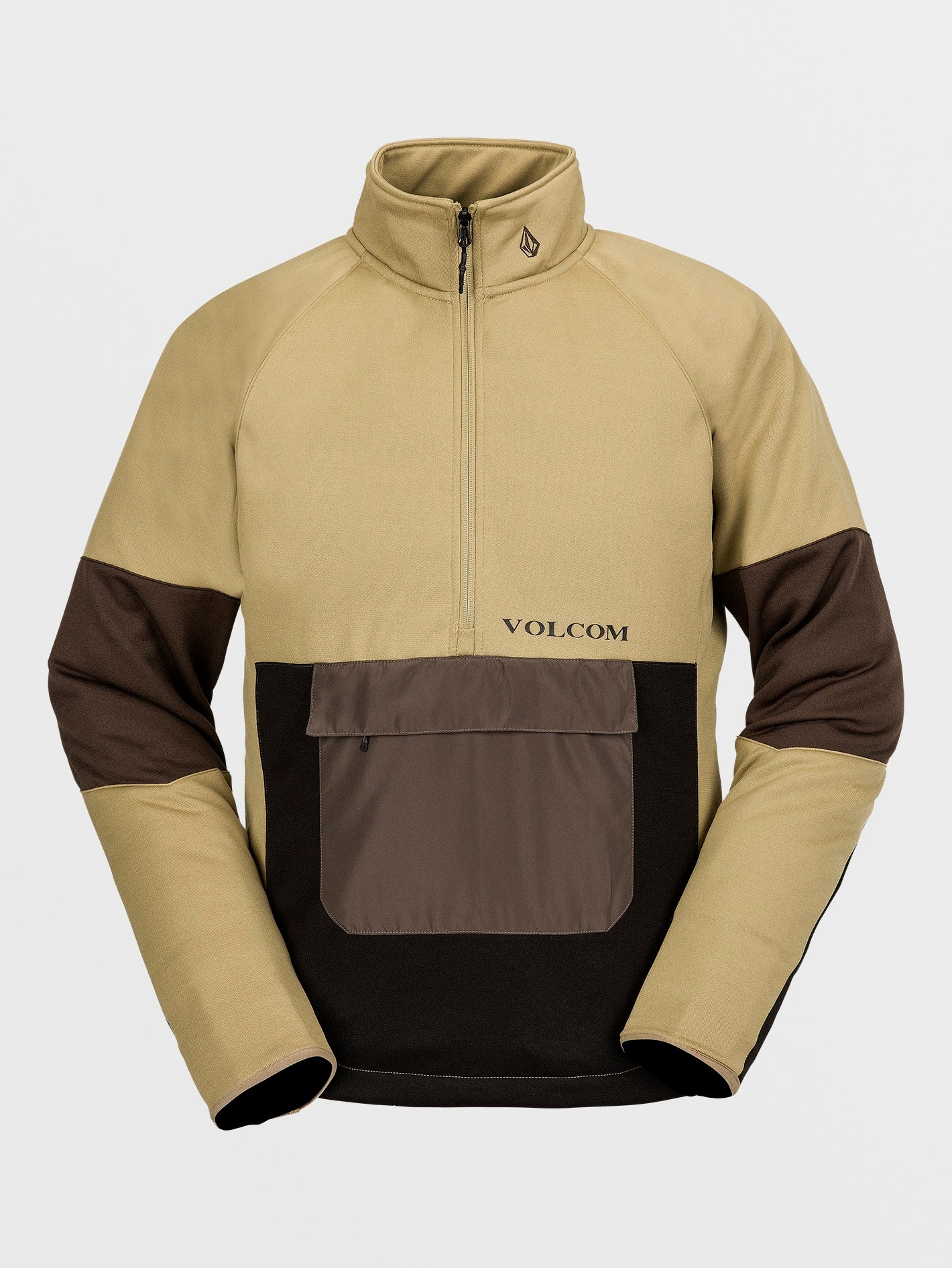 Tech Fleece Zip Sweatshirt - DARK KHAKI - Men - Volcom EU – Volcom