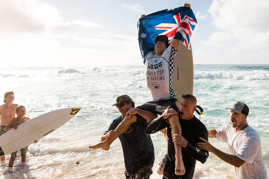 Jack Robinson Wins 2019 Vans World Cup at Sunset Beach & Clinches 2020 WSL Championship Tour Spot