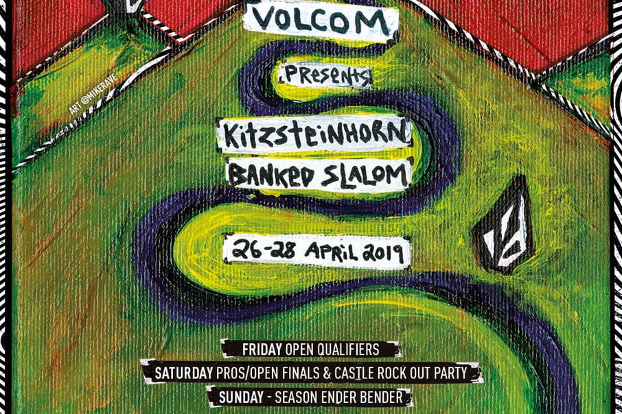 Volcom Banked Slalom at Kitzsteinhorn & Volcom Castle Rockout with The Shrine