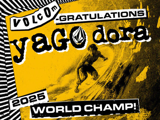 YAGO DORA 2025 WSL WORLD CHAMPION