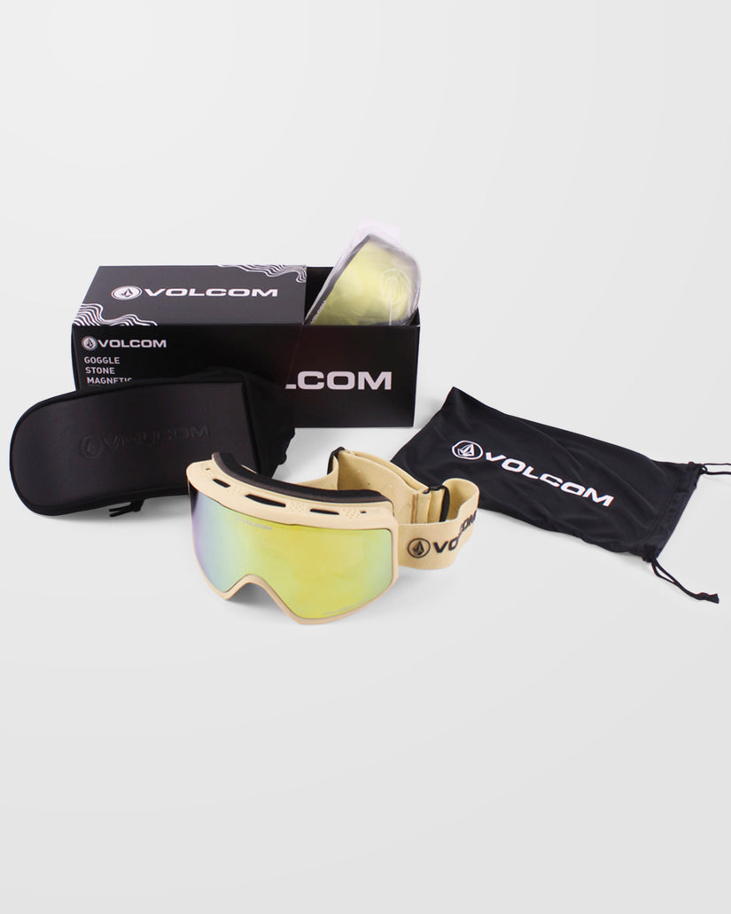 Volm Stone Magnetic Goggle - Beige