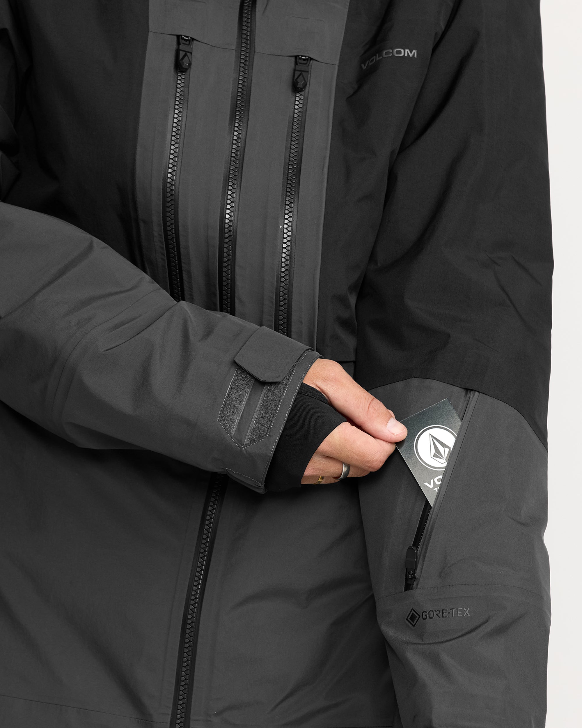 Tds Infrared Gore-Tex Jacket - Black - Men - Volcom EU – Volcom Europe
