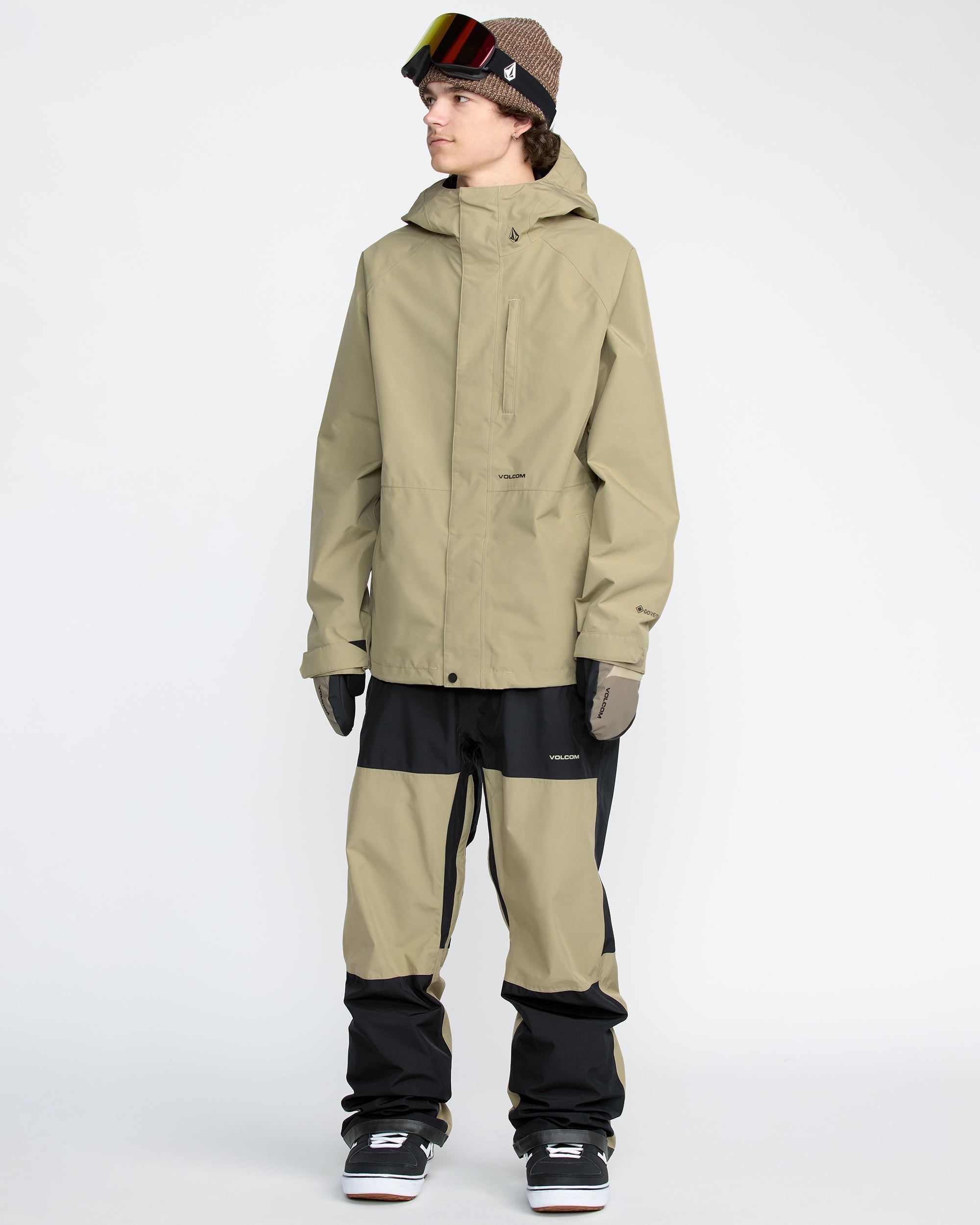 レッグウェア tomutomu Dua Insulated Gore-Tex Jacket - Moss Green - Men - Volcom EU