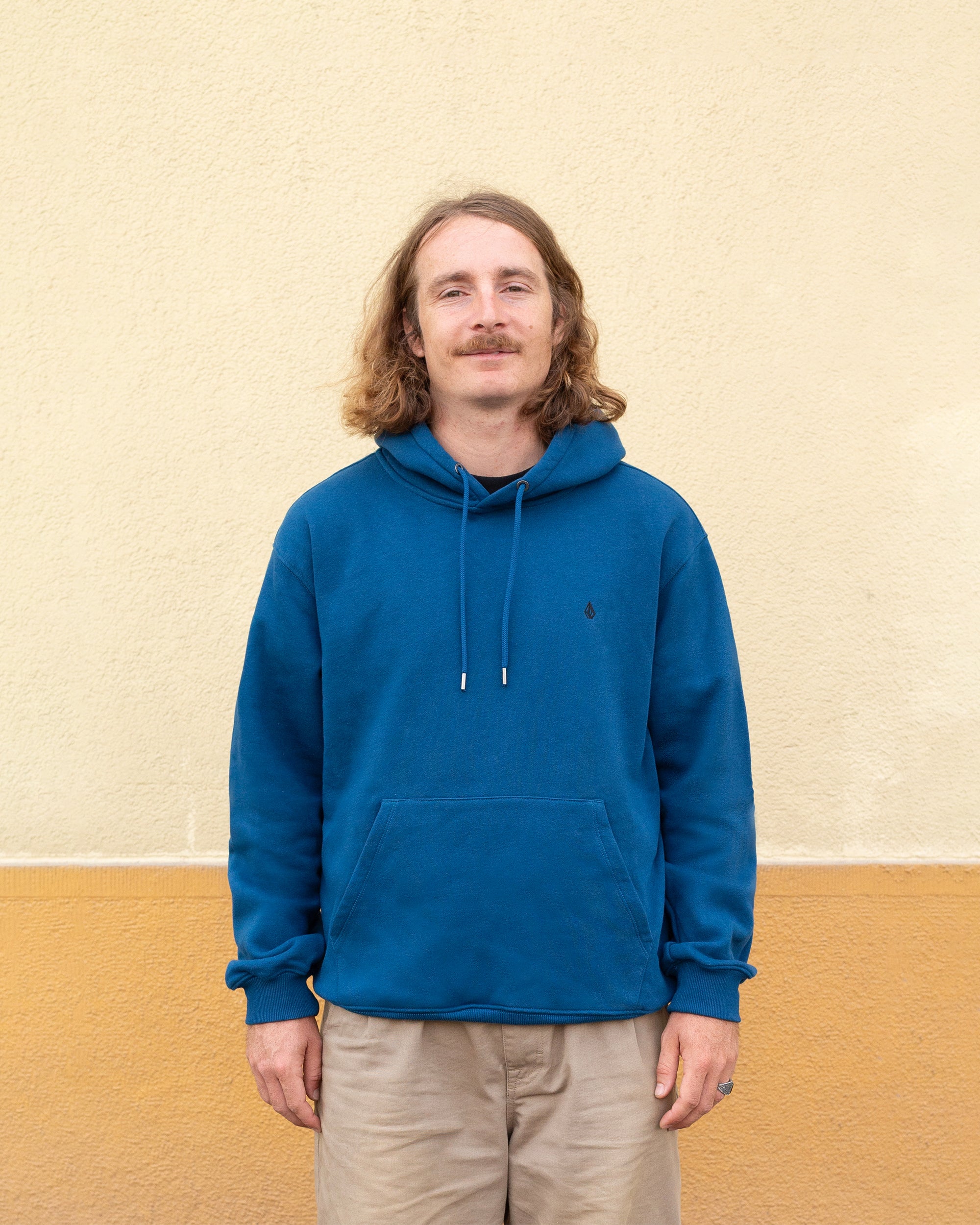 Single Stone Hoodie - Cosmic Blue - Men - Volcom EU – Volcom Europe
