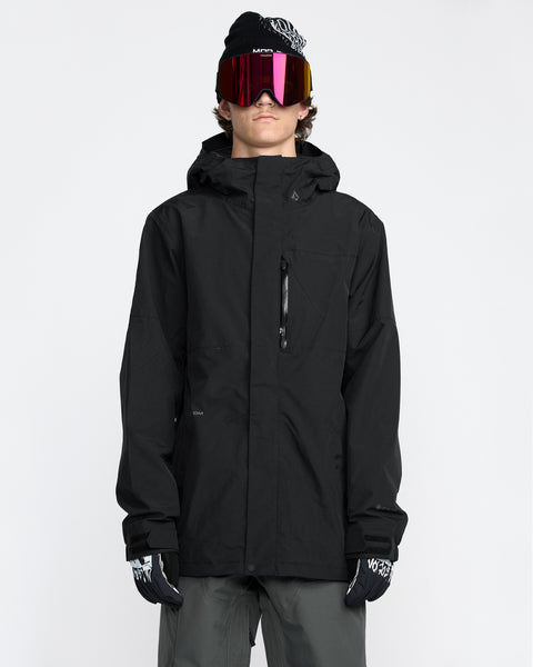 スノーボード Volcom L Gore-tex Jacket XL Black L Gore-Tex Jacket - Black - Men - Volcom EU – Volcom Europe