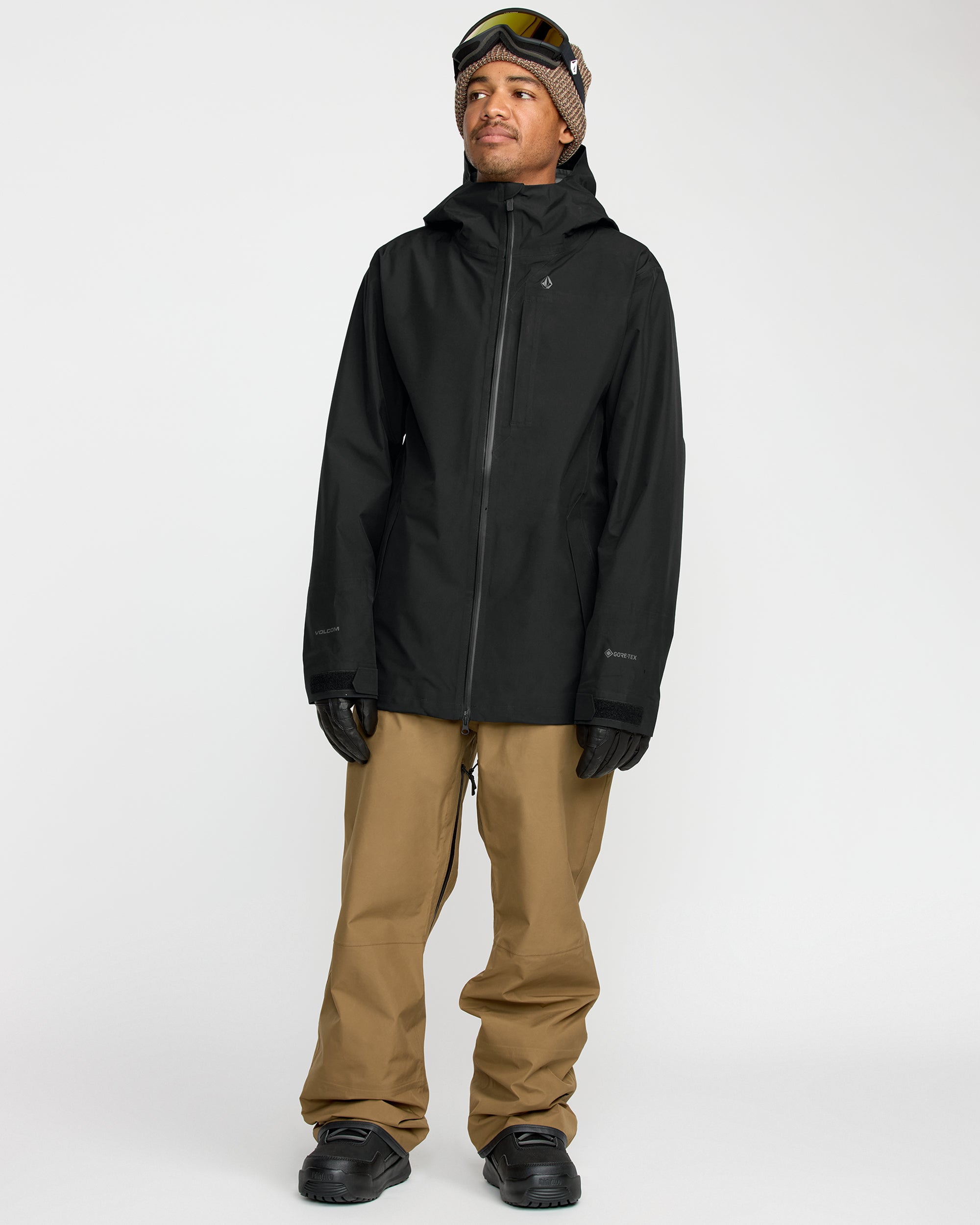 Tester 3L Gore-Tex Jacket - Black - Men - Volcom EU – Volcom Europe