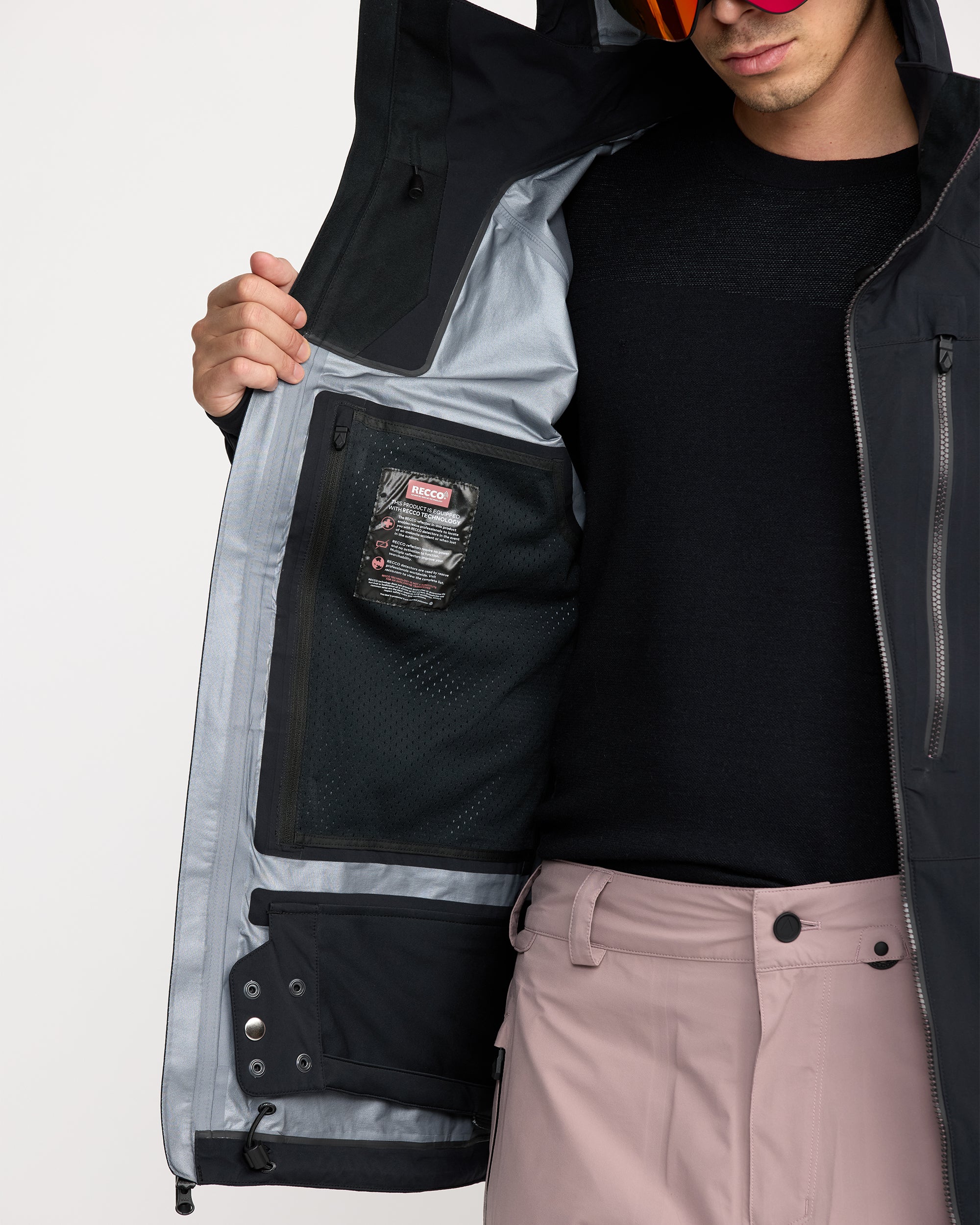Guch Stretch Gore-tex Jacket - Black - Men - Volcom EU – Volcom Europe