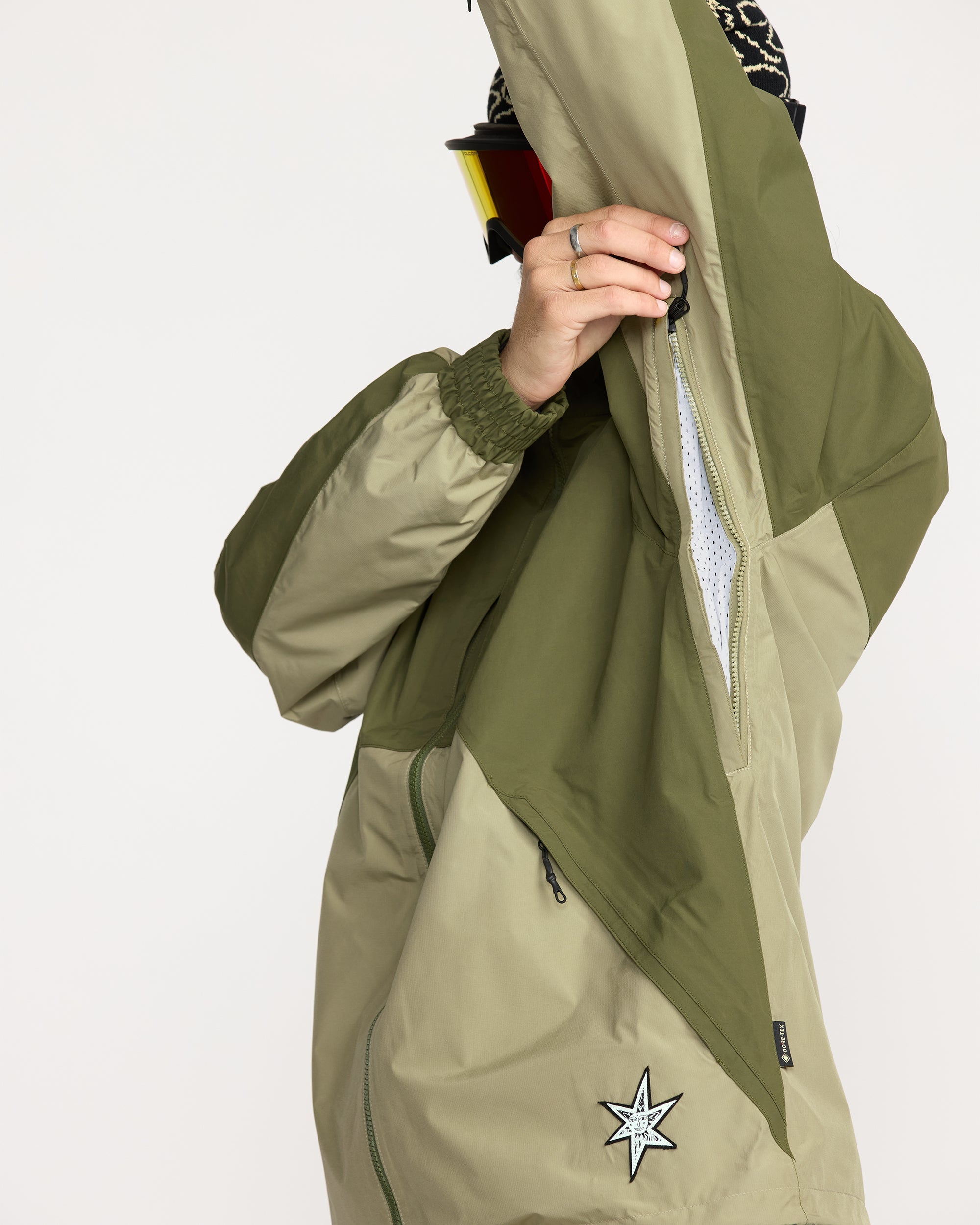Longo Gore-Tex Jacket - Dark Olive - Men - Volcom EU – Volcom Europe