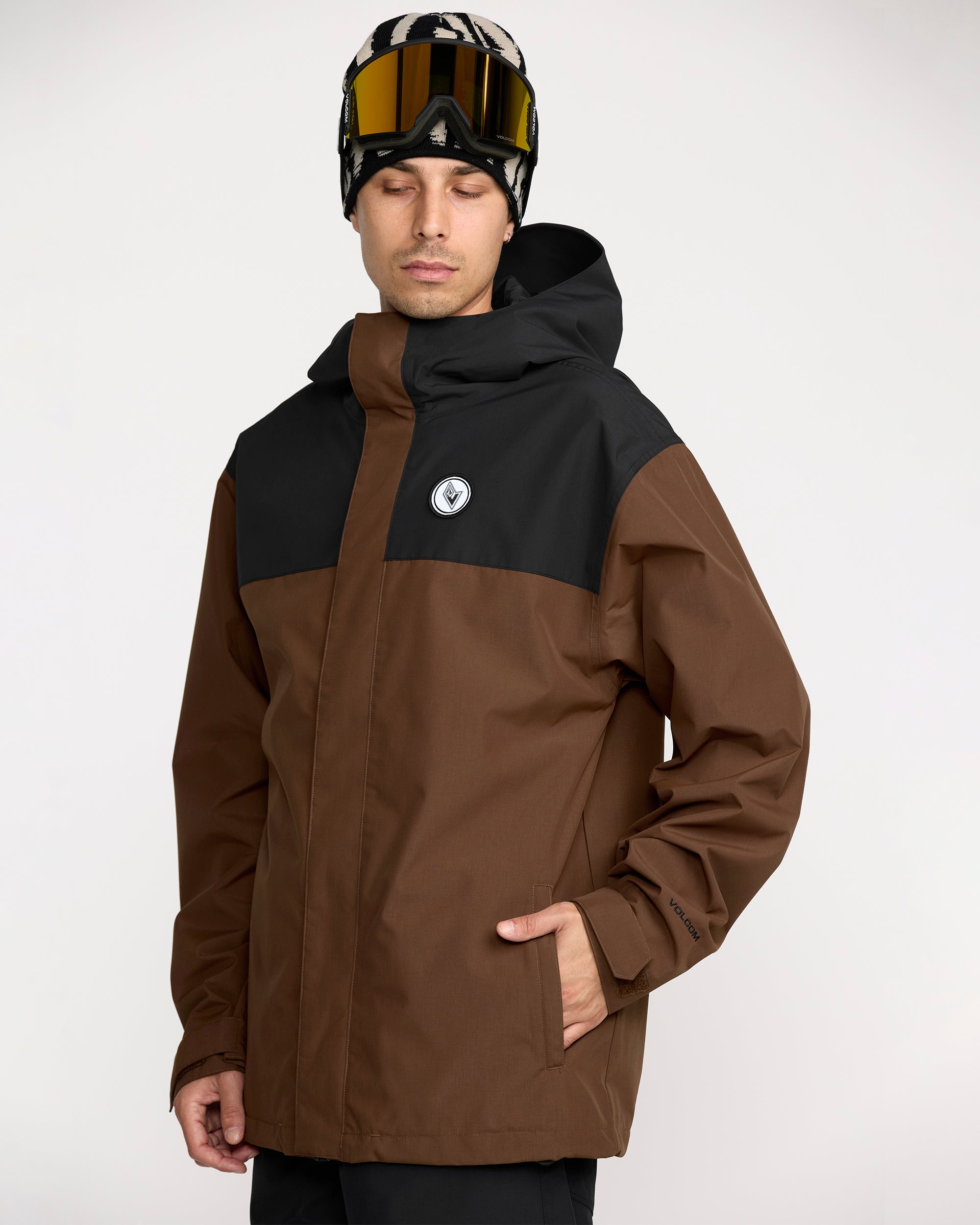 Buckthreeeighty Jacket - Brown - Men - Volcom EU – Volcom Europe