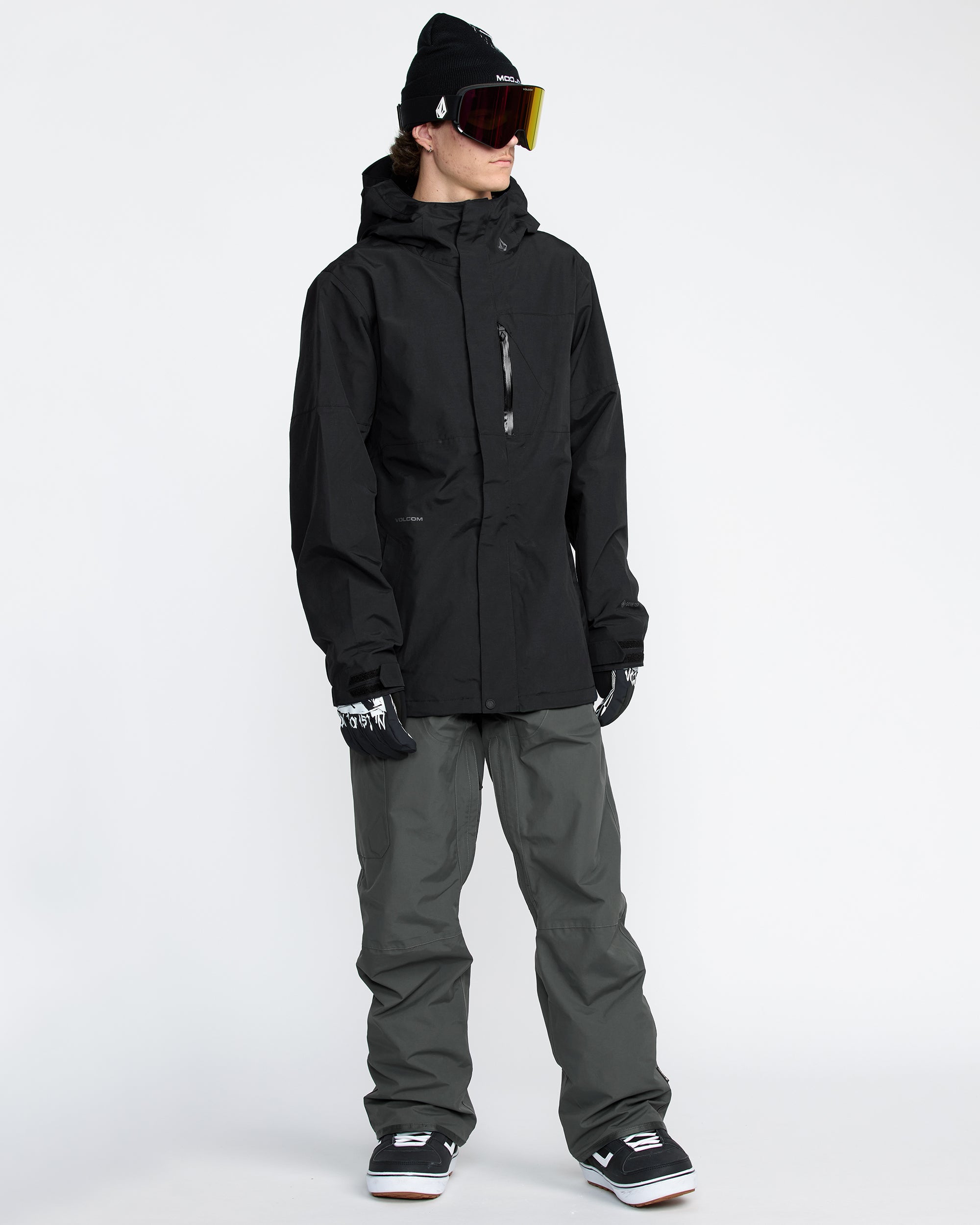 L Gore-Tex Jacket - Black - Men - Volcom EU – Volcom Europe