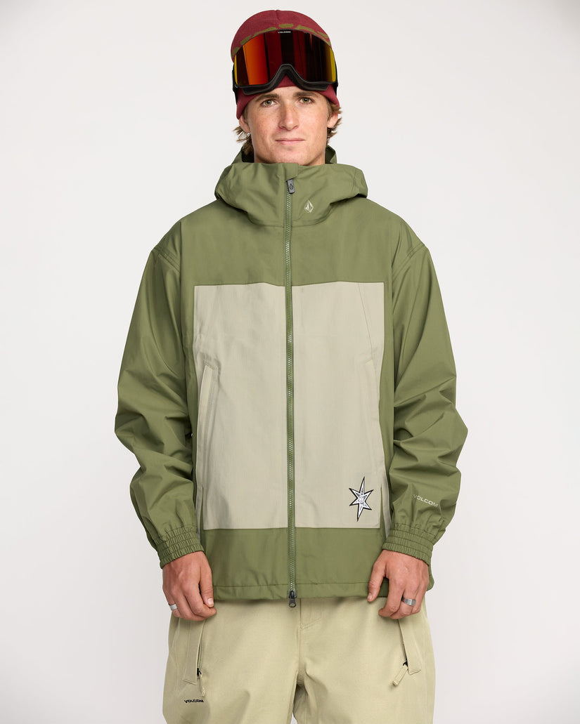 Arthur 3L Jacket - Dark Olive