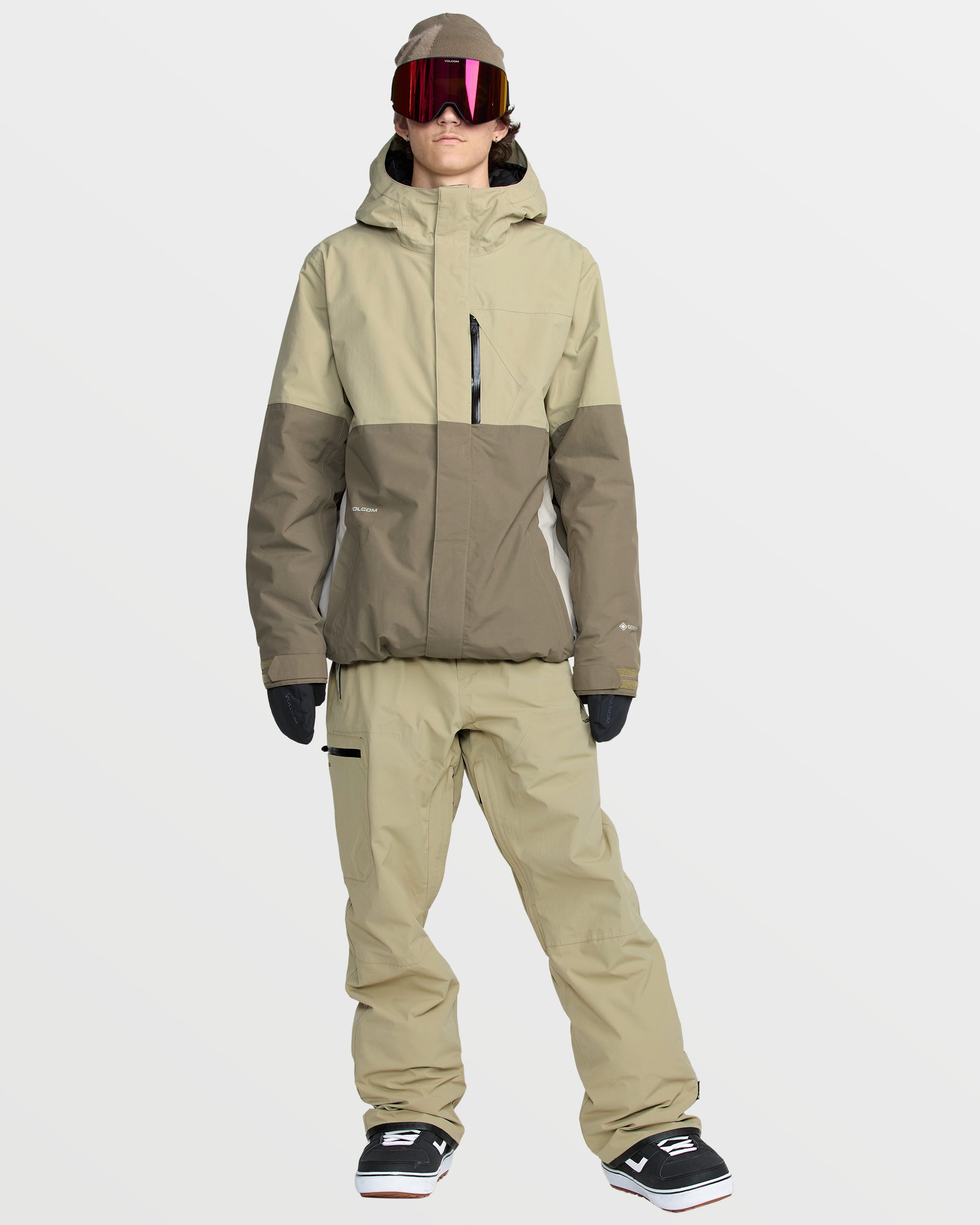 L Insulated Gore-Tex Jacket - Moss Green - Men - Volcom EU