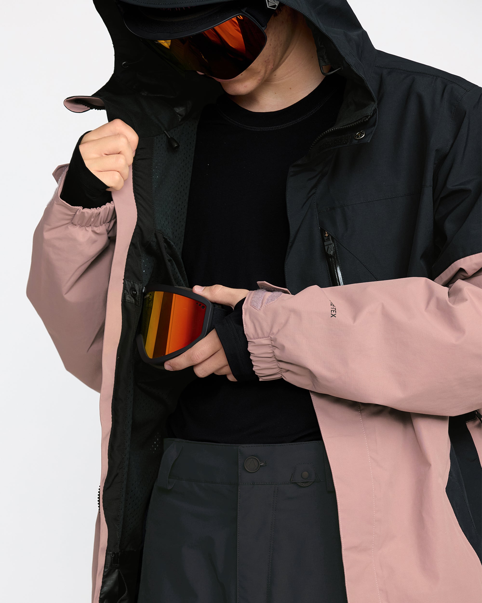 L Gore-Tex Jacket - Mauve - Men - Volcom EU – Volcom Europe