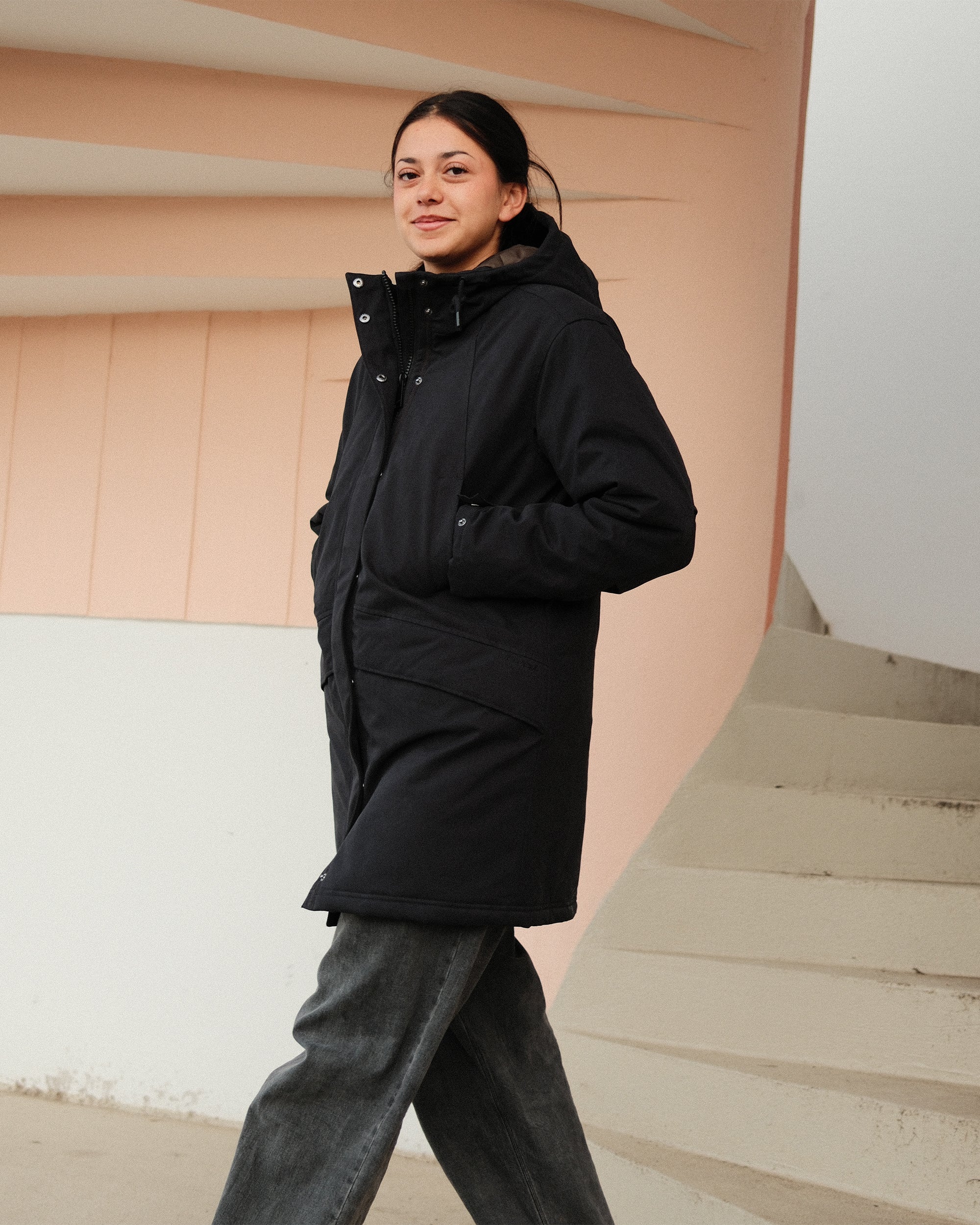 Somestone 10K Parka - Black - Women - Volcom EU – Volcom Europe