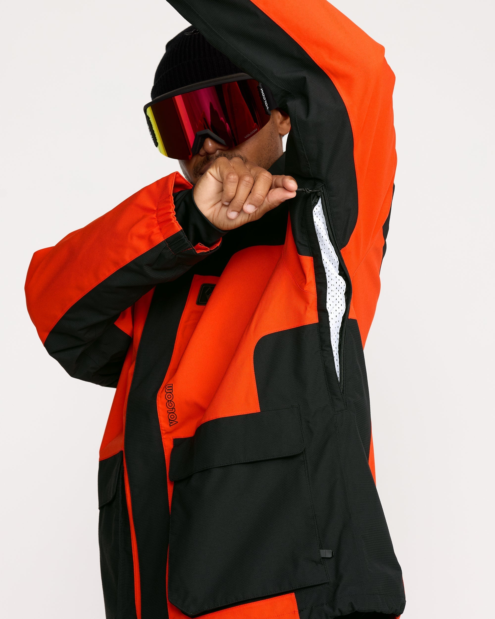 Kleveland Jacket - Orange Shock - Men - Volcom EU – Volcom Europe
