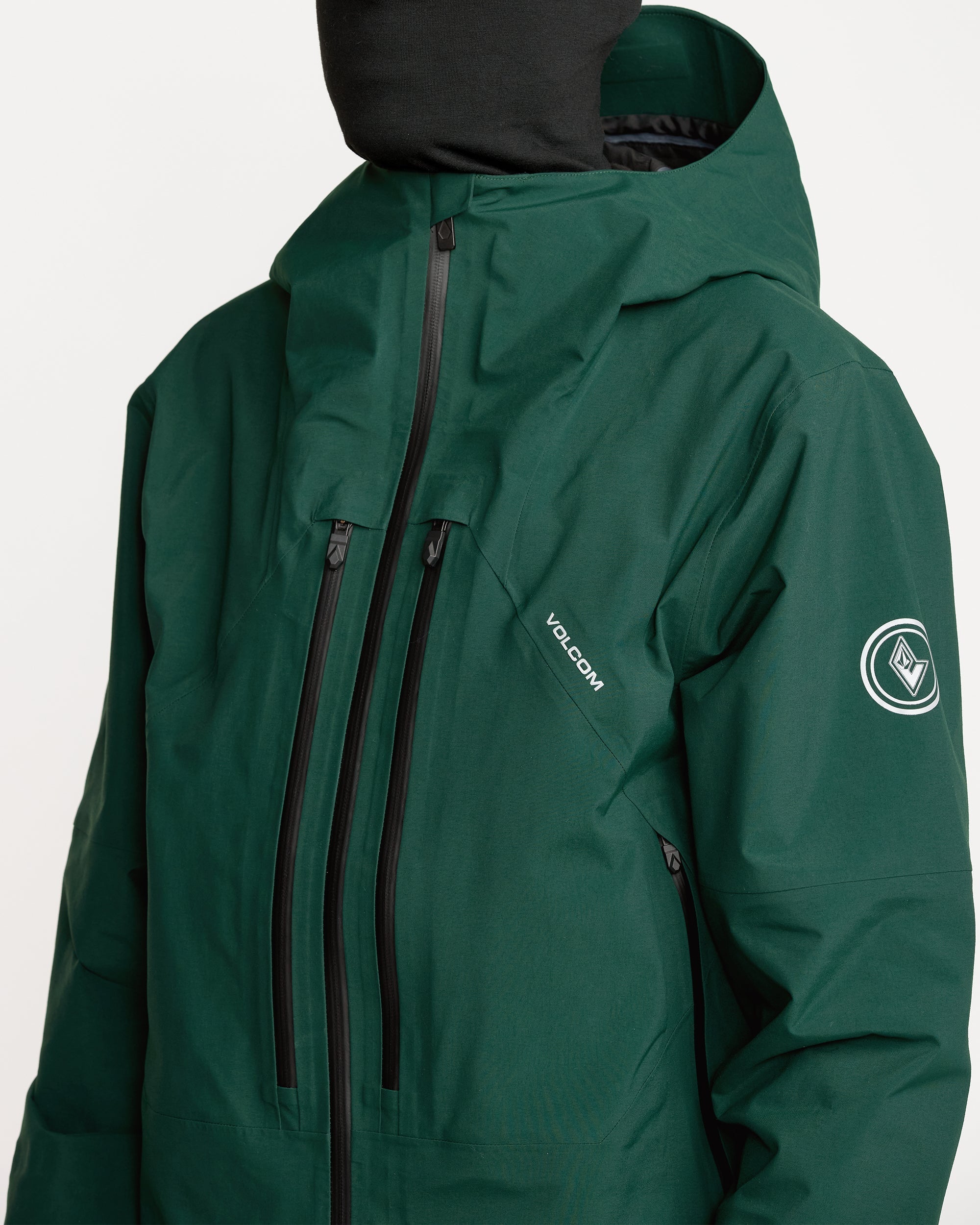Anyox Guide Gore-tex Pro Shell Jacket - Black Green - Men - Volcom