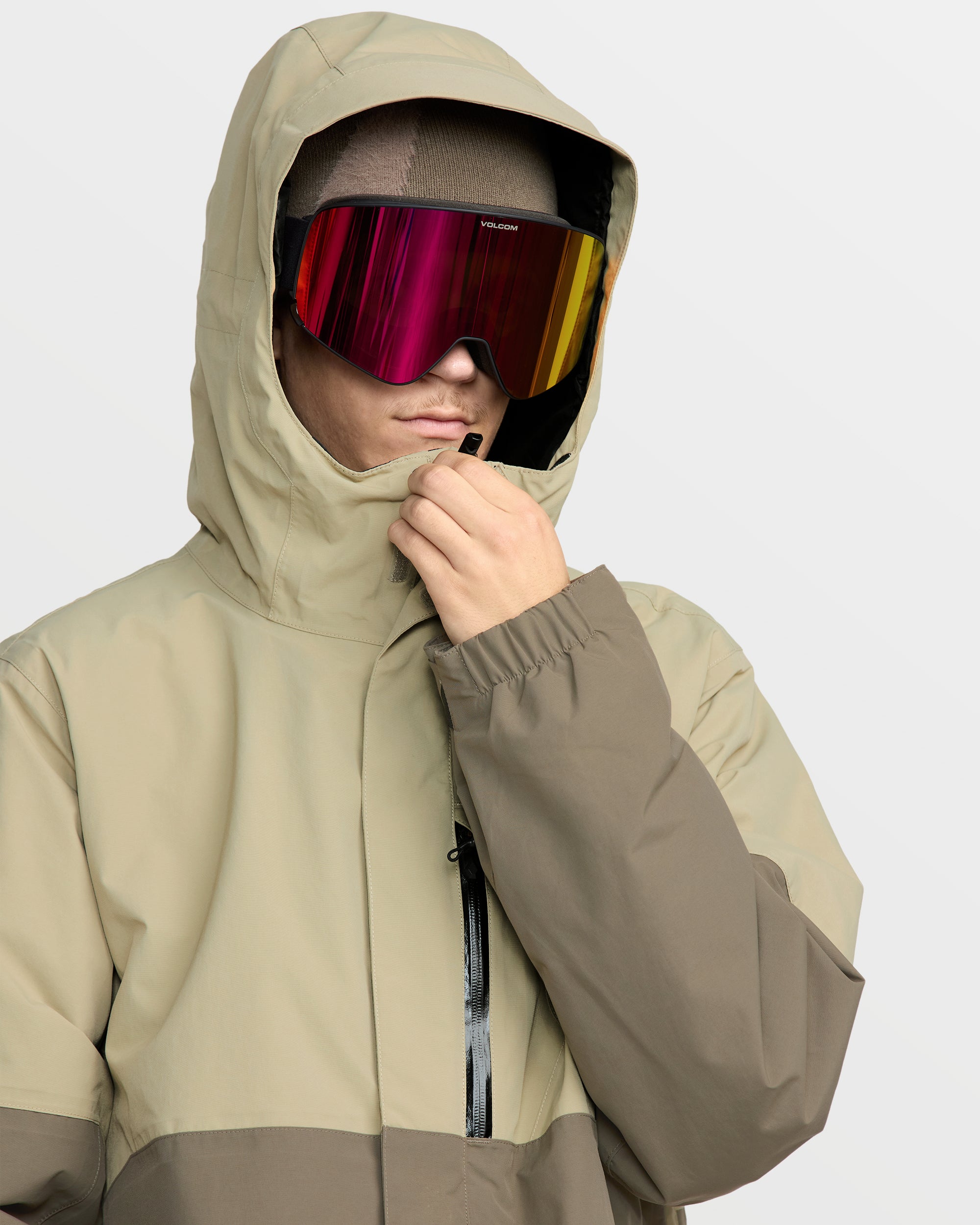 L Insulated Gore-Tex Jacket - Moss Green - Men - Volcom EU