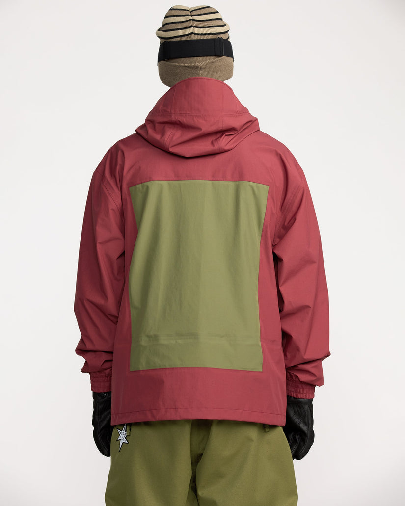 Arthur 3L Jacket - Burnt Red