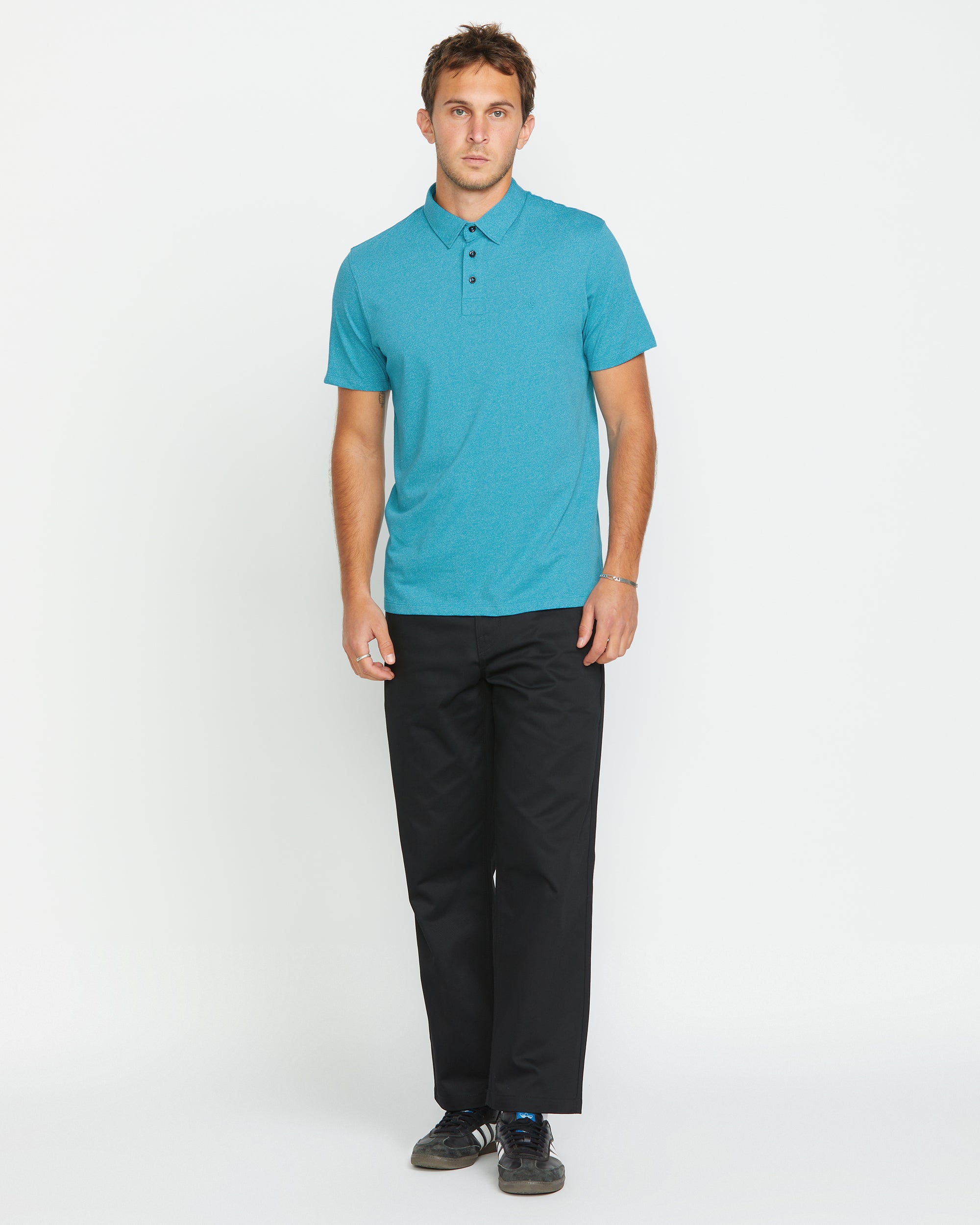 Wowzer Polo - BAY BLUE - Men - Volcom EU – Volcom Europe