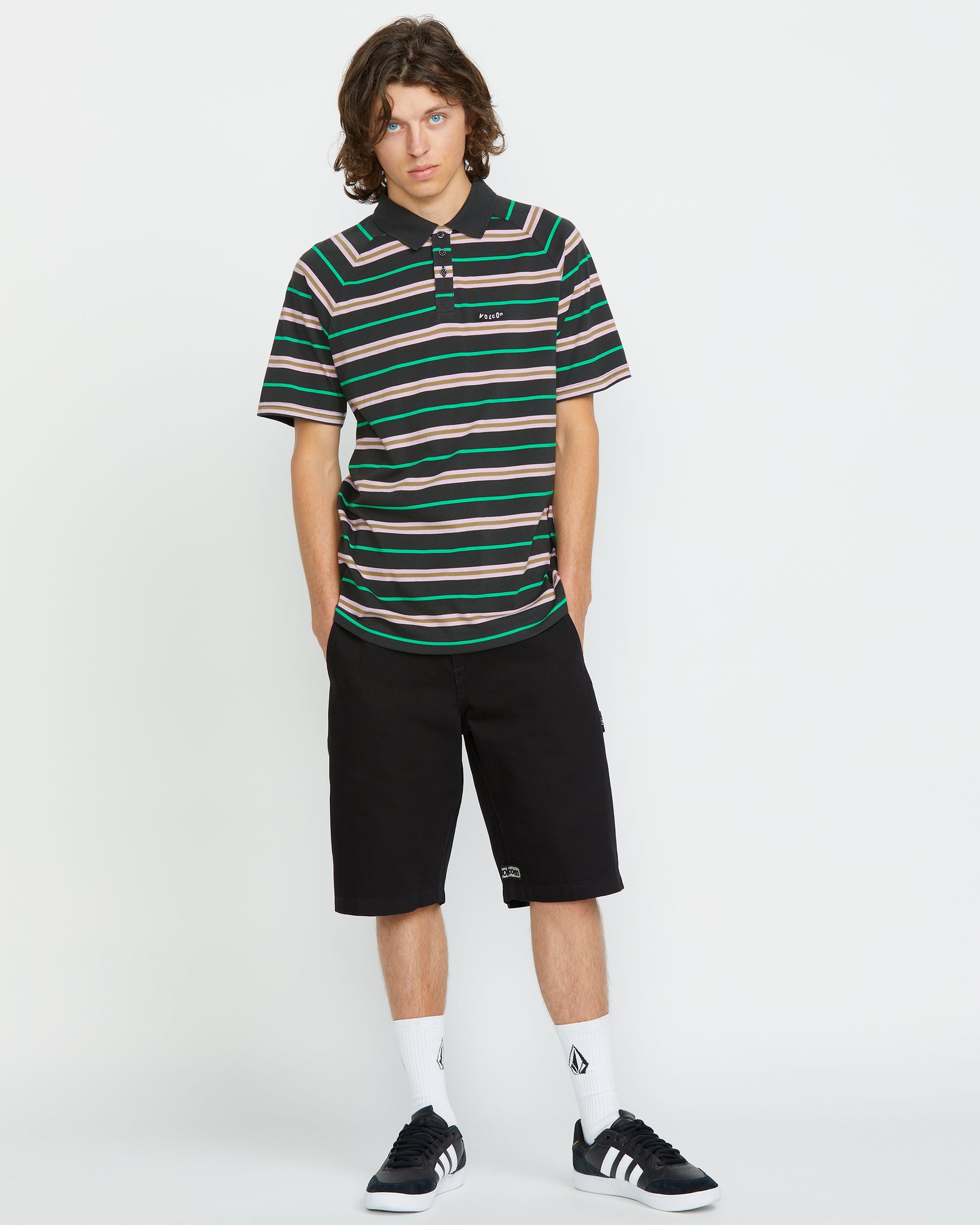 Edges Polo - STEALTH - Men - Volcom EU – Volcom Europe