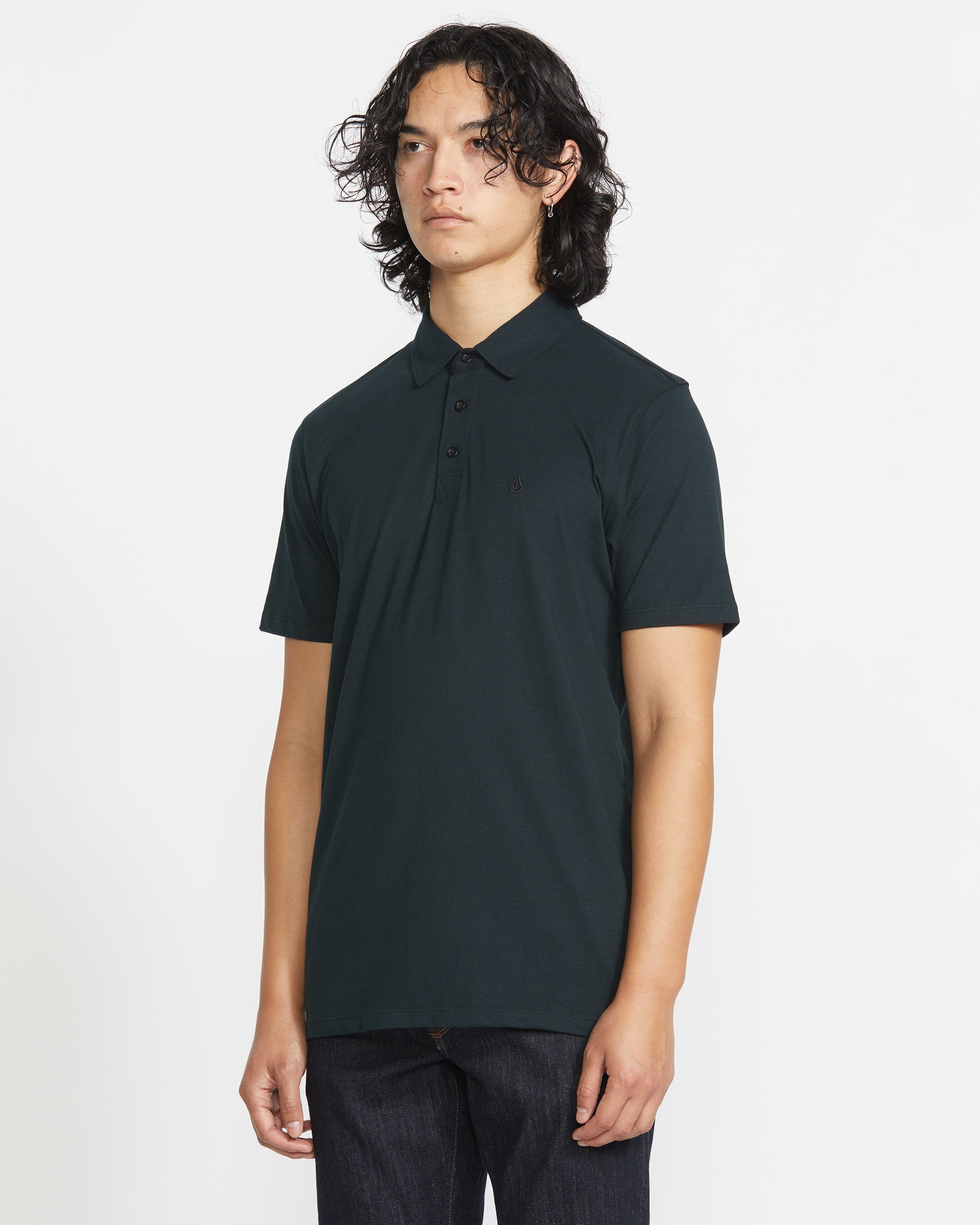 Wowzer Polo - Black - Men - Volcom EU – Volcom Europe