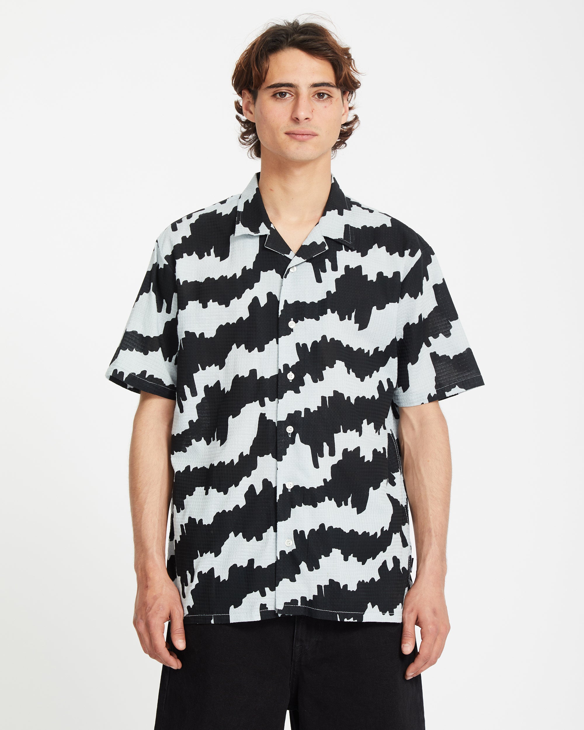 Multifarious Shirt - CAROLINA BLUE - Men - Volcom EU – Volcom Europe