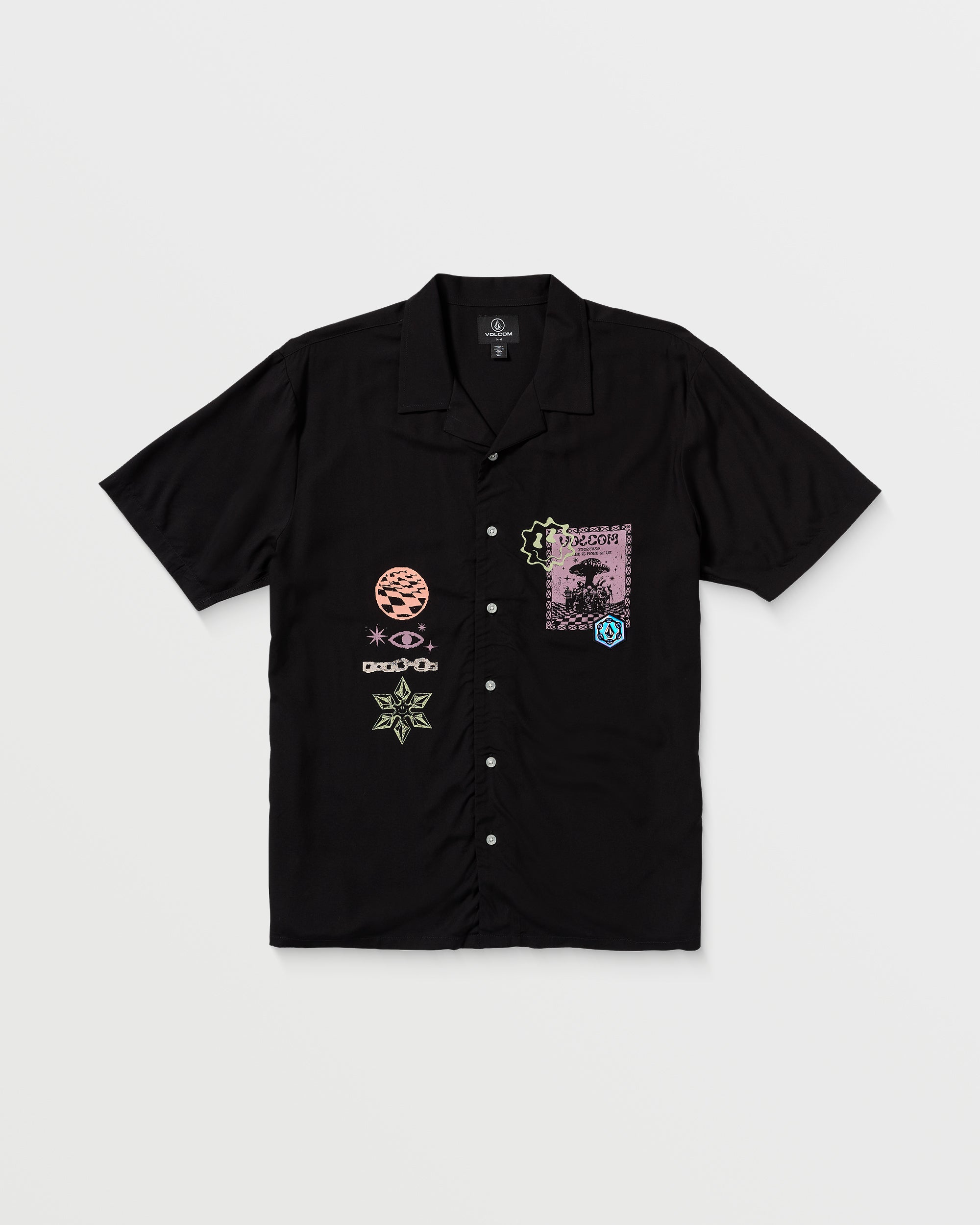 Filip Rygalski Woven Shirt - BLACK - Volcom EU – Volcom Europe