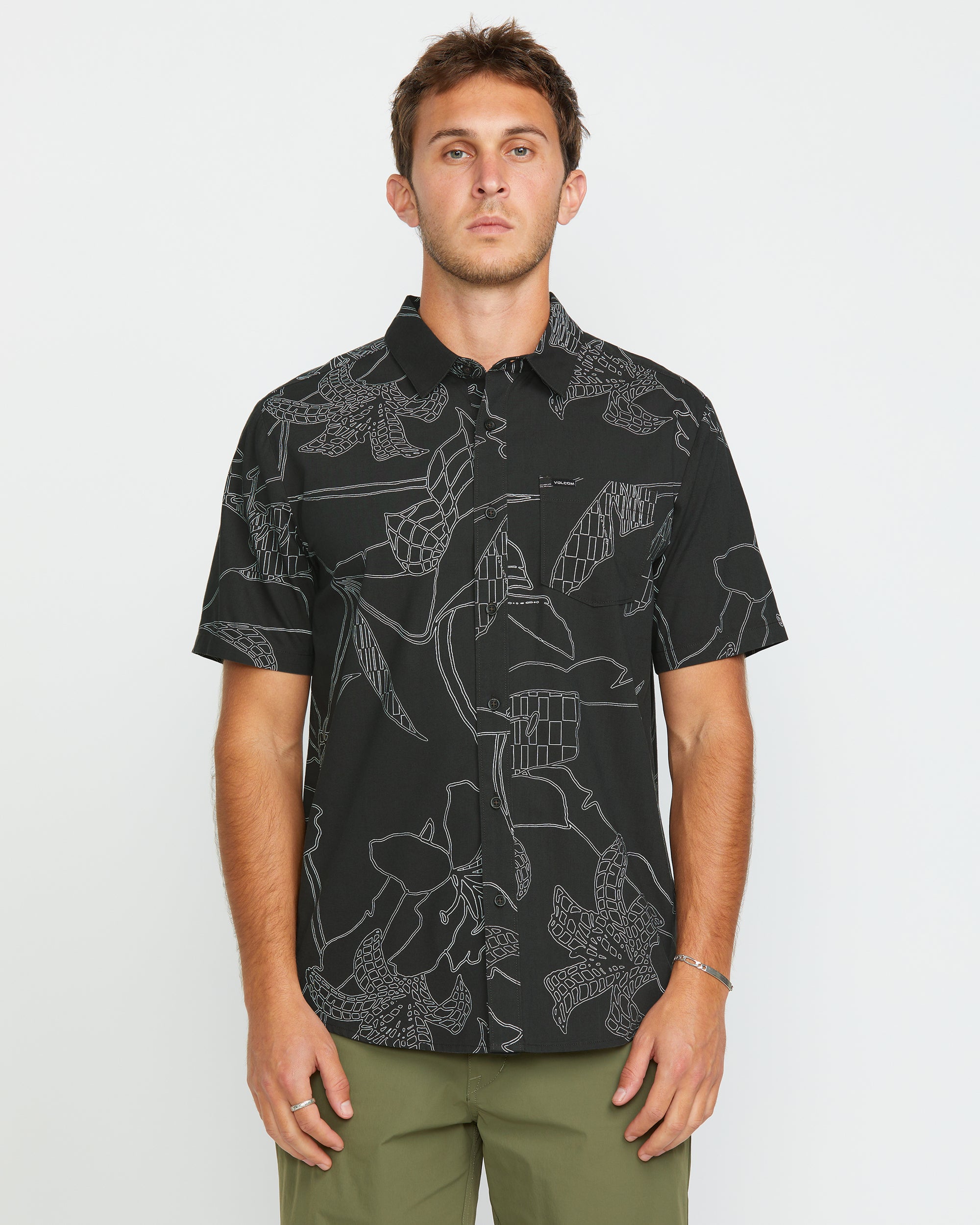 Trade Stone Shirt - LIGHT KHAKI - Men - Volcom Europe