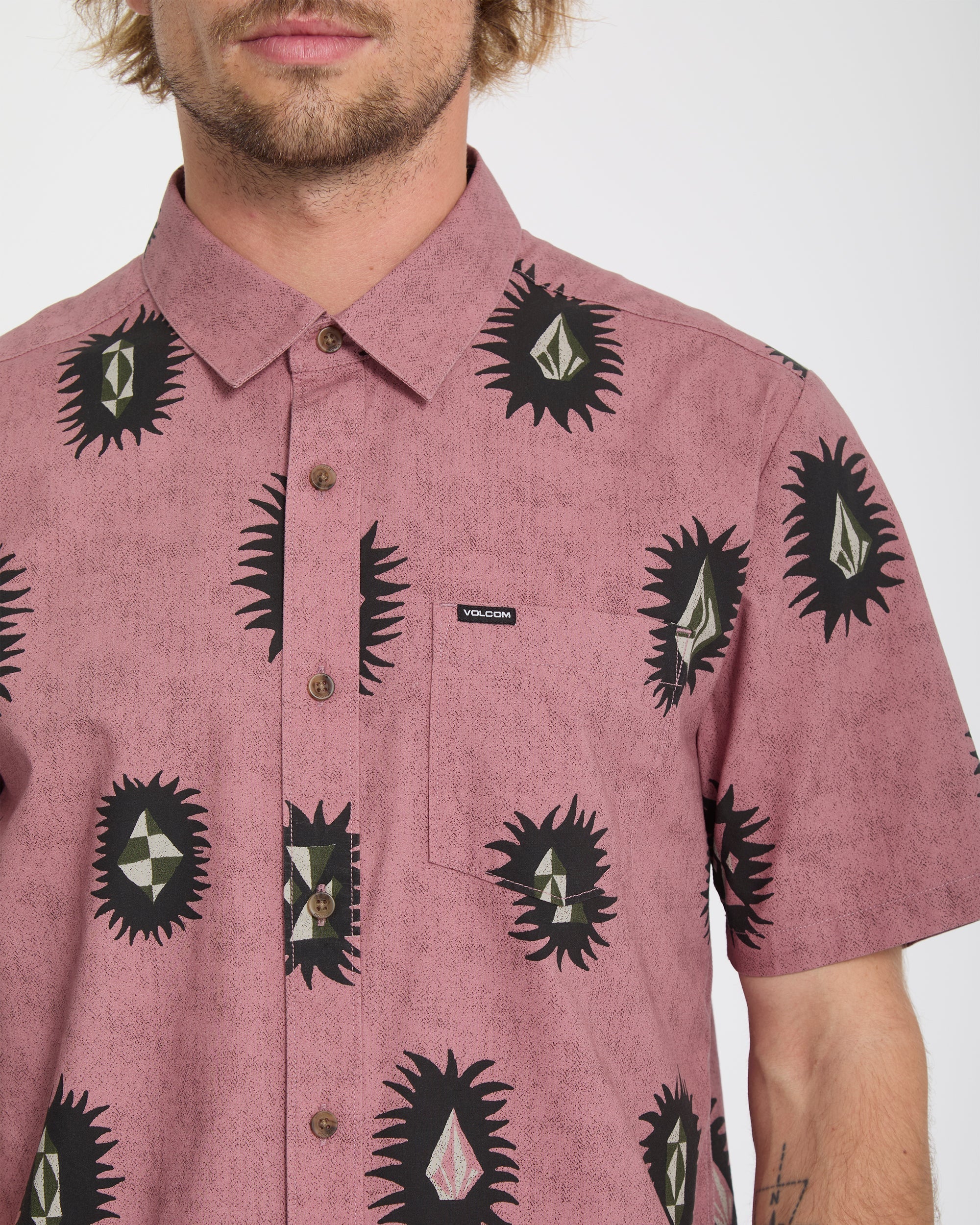 Markerstone Shirt - Stone Rose - Men - Volcom EU – Volcom Europe