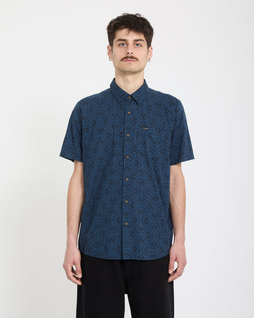 Scaler Stone Woven Shirt - Midnight Blue