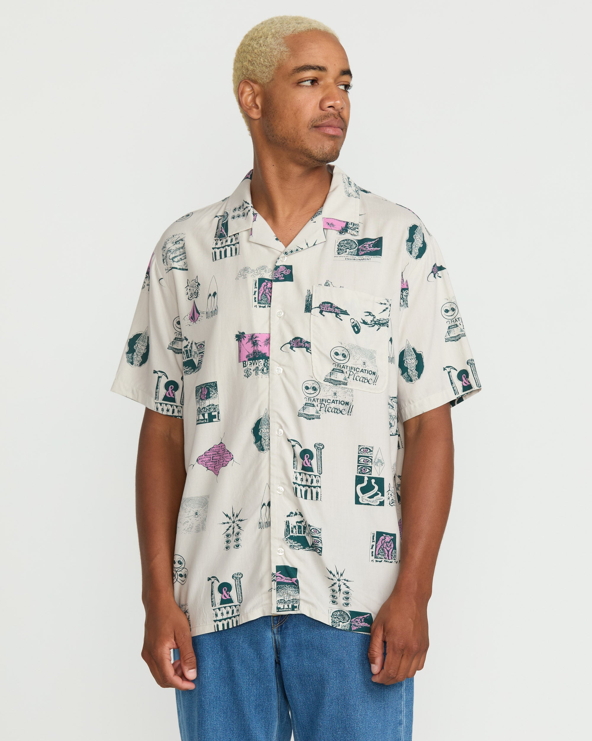 Mistostone Shirt - Stone