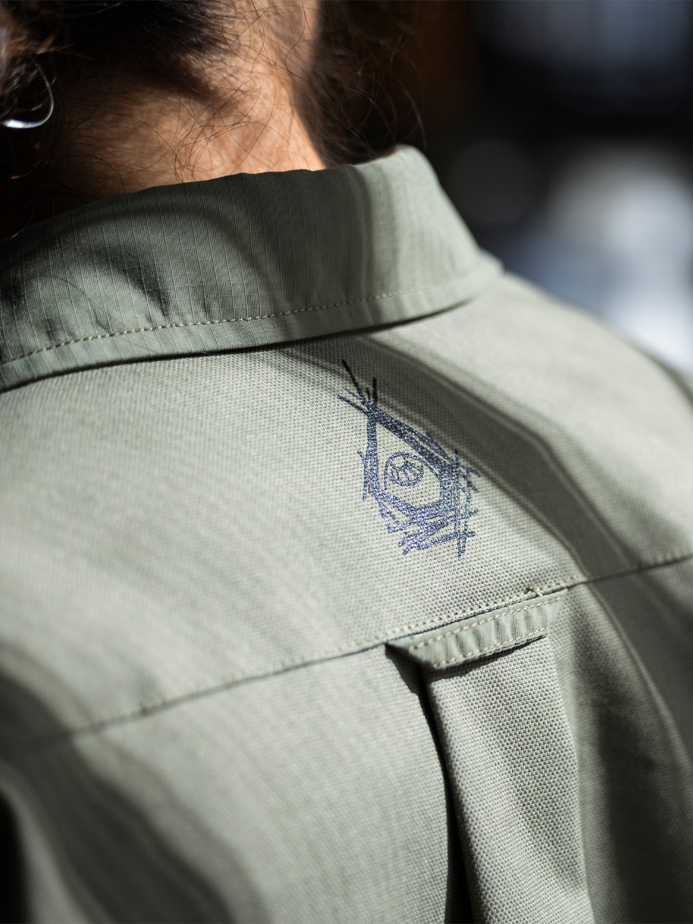 Bryan Iguchi Work Shirt - Wintermoss - Men - Volcom Europe