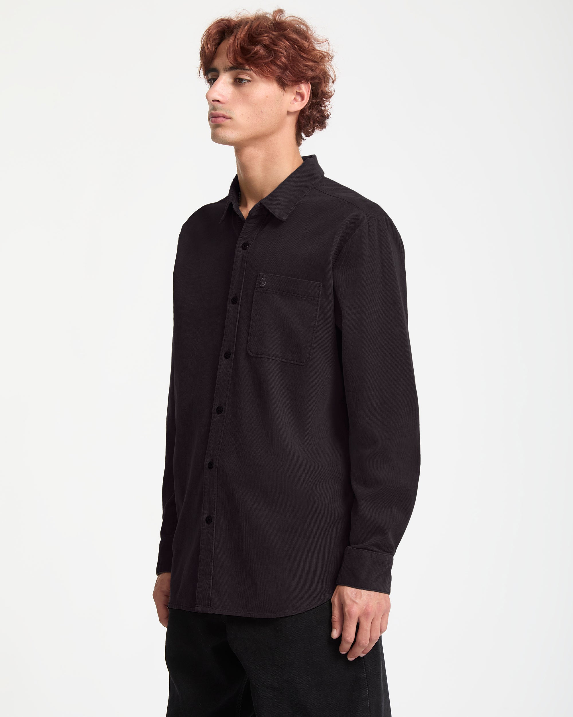 Zander Shirt - Asphalt Black - Men - Volcom EU – Volcom Europe