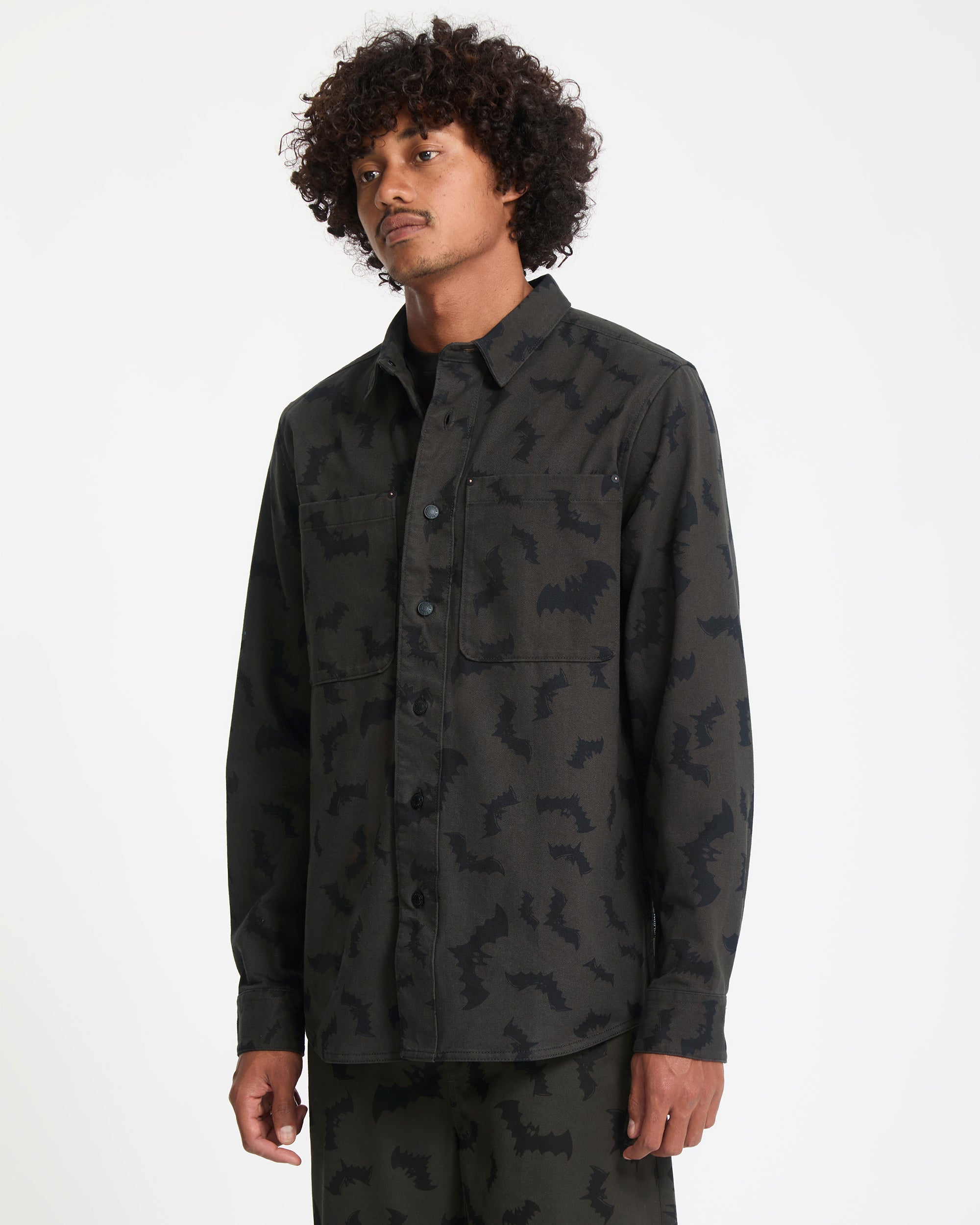 J.J. Villard Shirt - Rinsed Black - Volcom EU – Volcom Europe